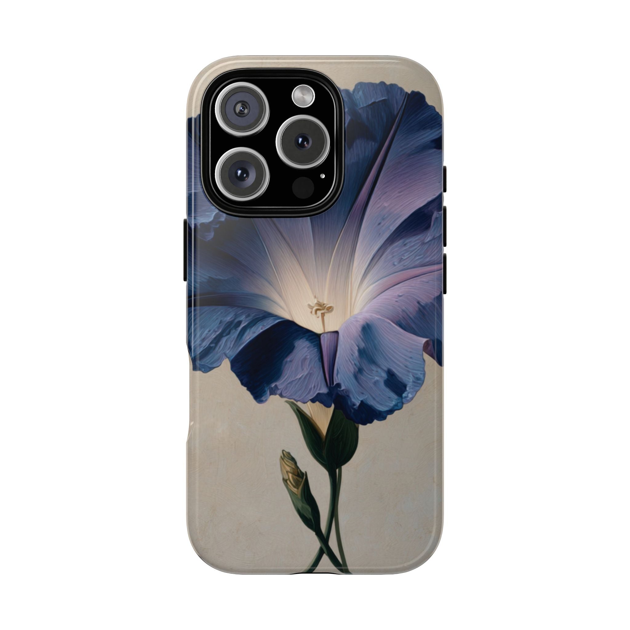 Floral Phone Case, Tough Cases with Purple Flower Design, Phone Accessories
