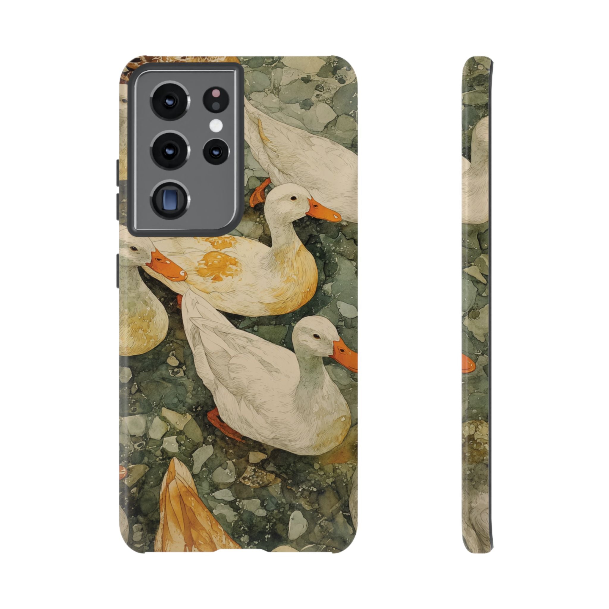 Duck-Themed Phone Case, Quirky Phone Cover, Nature Lover Gift