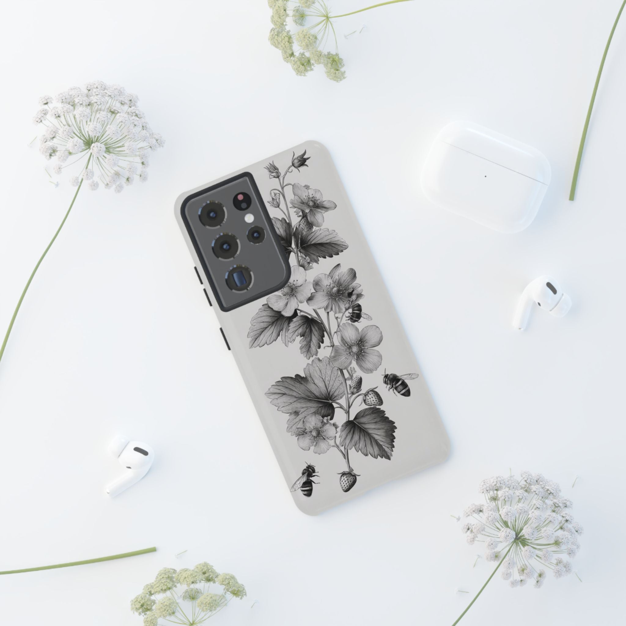 Floral Tough Cases with Floral Design, Gift for Nature Lovers