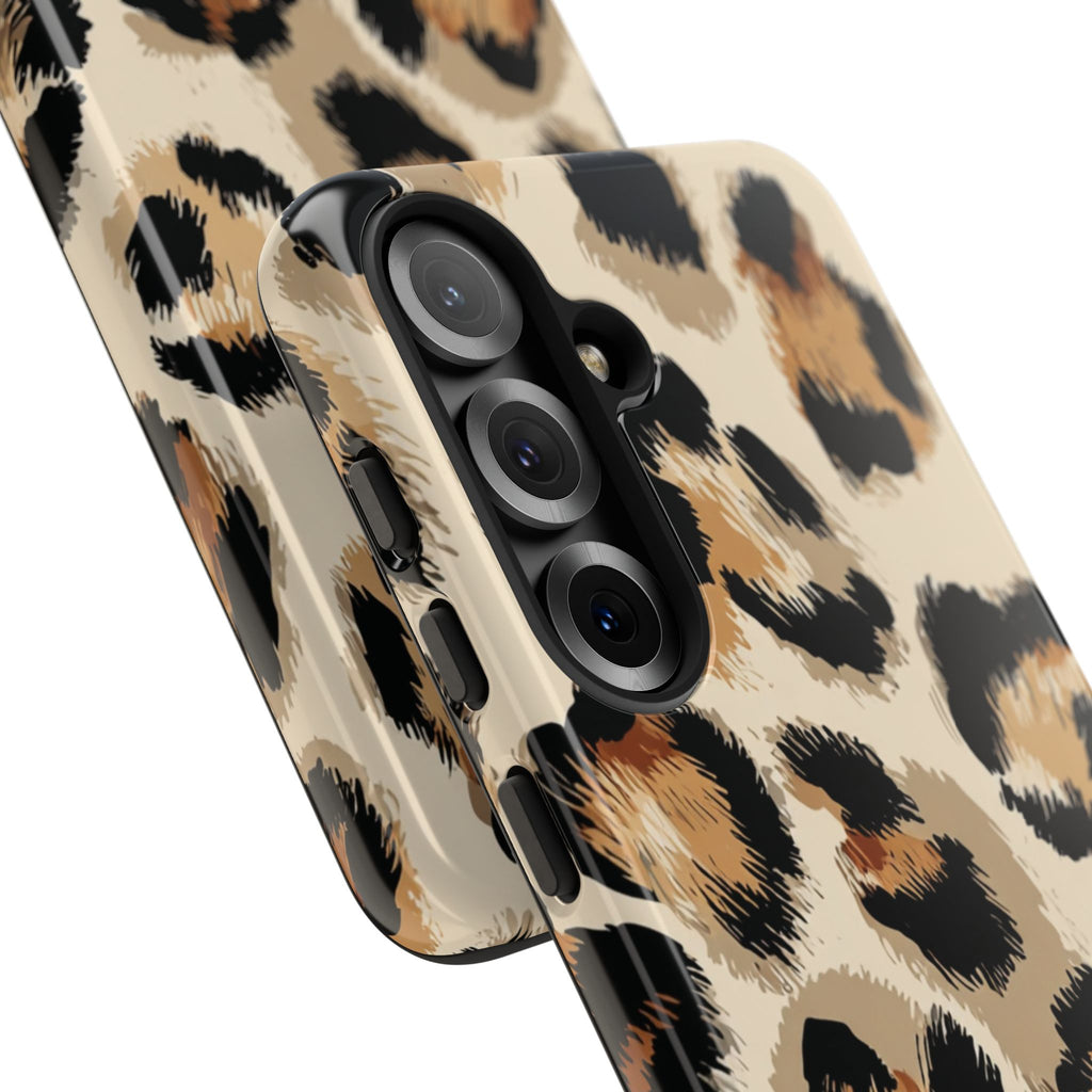 Stylish Leopard Print Phone Case, Animal Print, Tough Case, Gift for Her