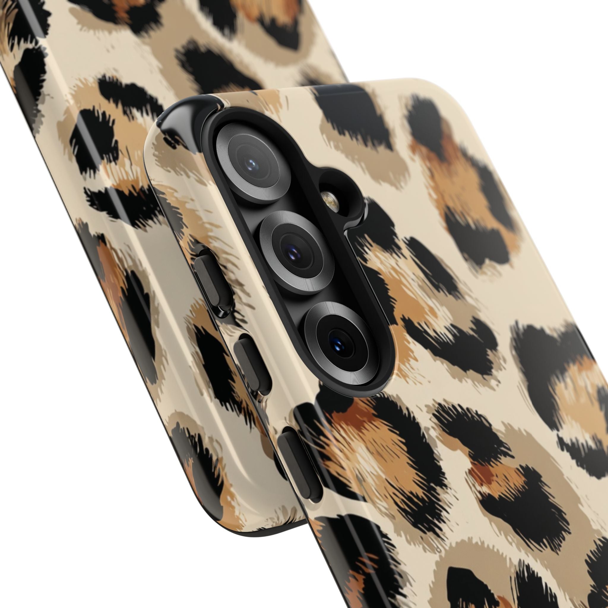 Stylish Leopard Print Phone Case, Animal Print, Tough Case, Gift for Her
