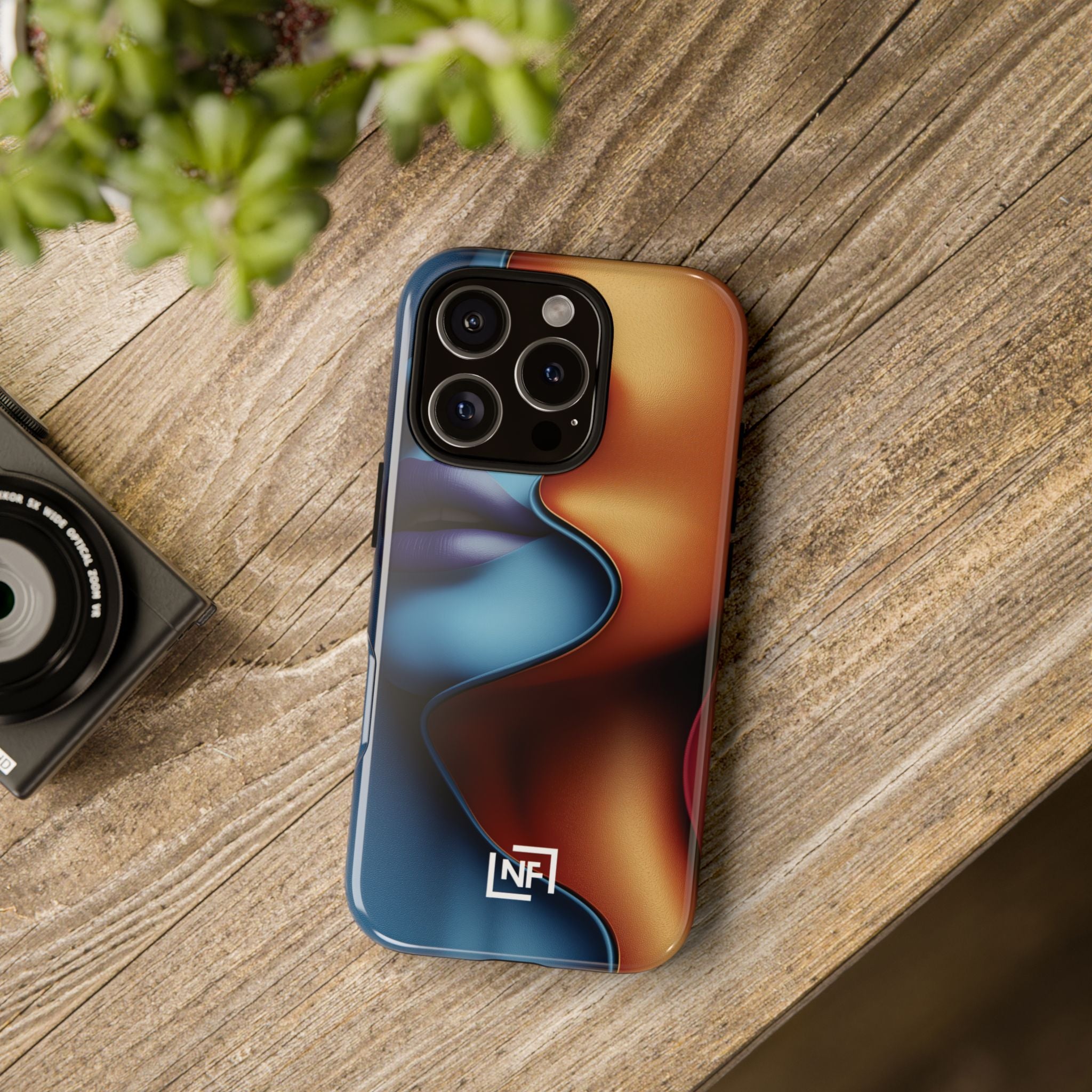 Duality in Motion — Tough Phone Case