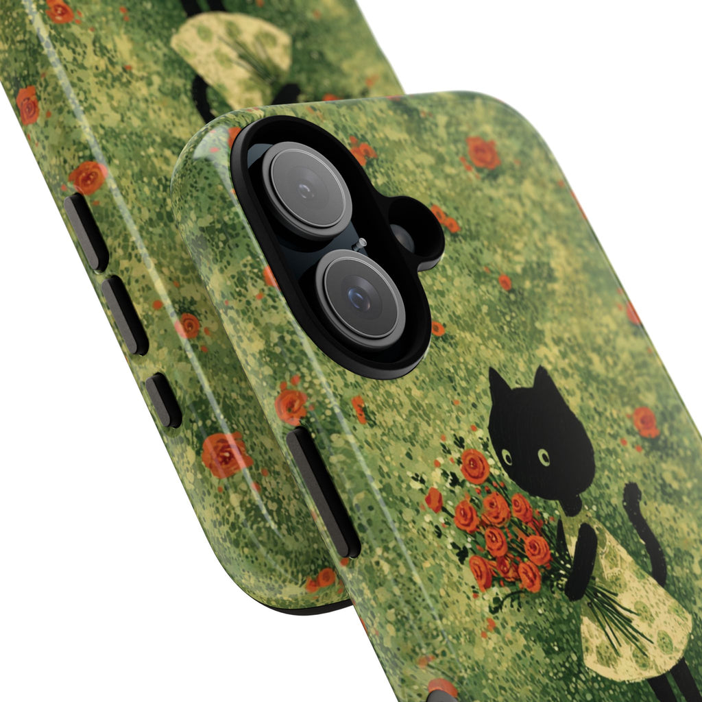 Cute Cat Tough Cases for Cat Lovers, Gifts for Her, Pet Owner Accessories