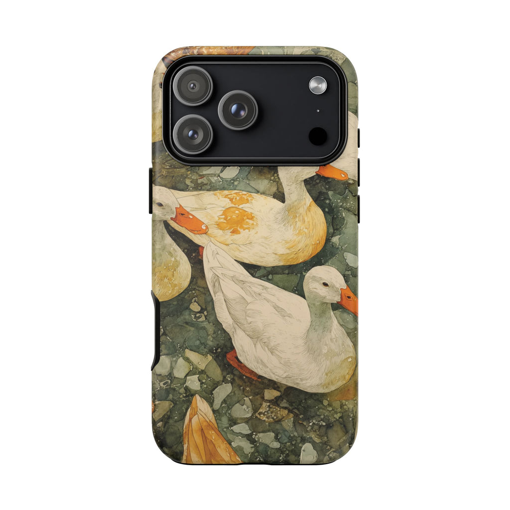 Duck-Themed Phone Case, Quirky Phone Cover, Nature Lover Gift