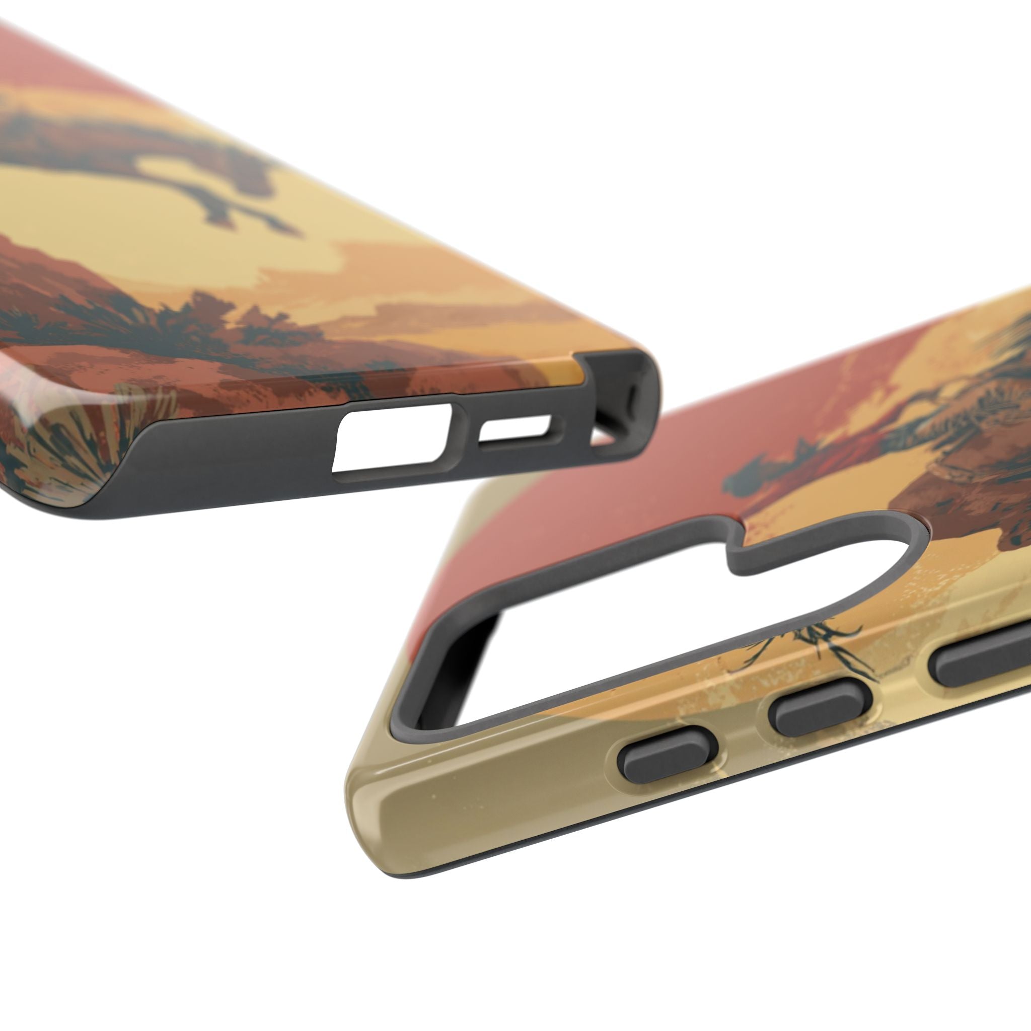 Cowboy Phone Case - Wild West Style, Tough Protection for Outdoor Lovers