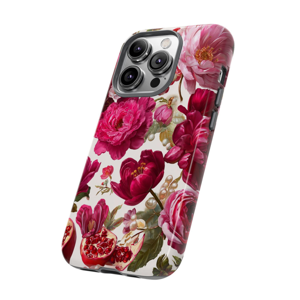 Floral Phone Case, Tough Floral Case, Flower Design