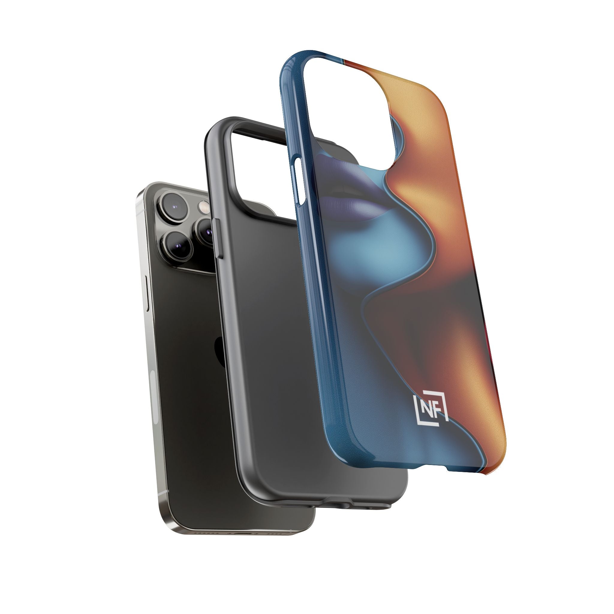 Duality in Motion — Tough Phone Case