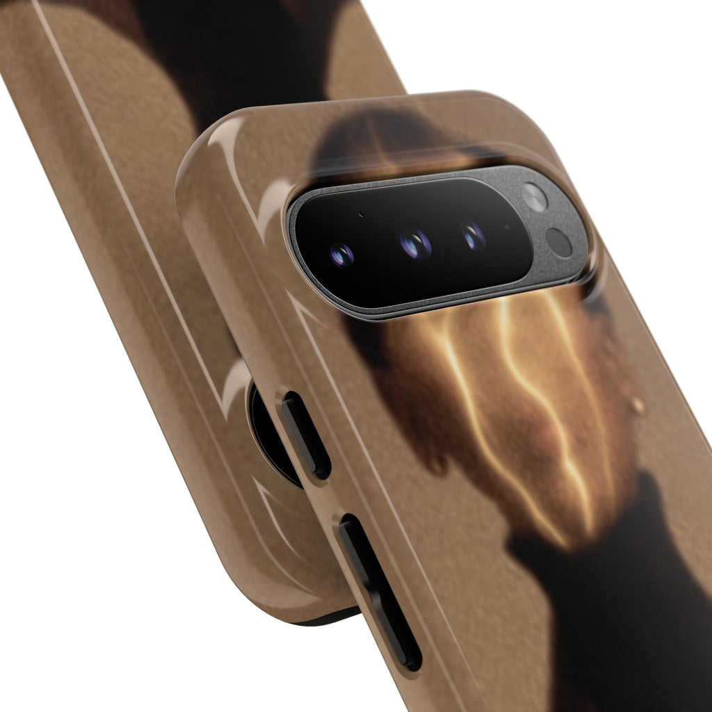 Stylish Phone Case with Artistic Design, Fashion Tech Accessory, Tough Cases