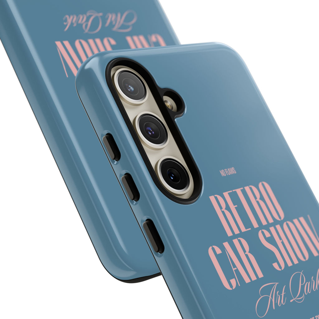 Retro Car Show Phone Case — Vintage Classic Auto Design