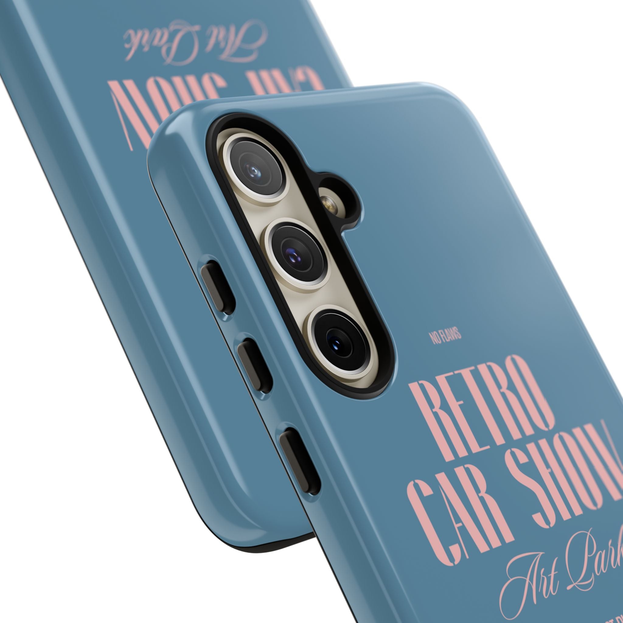 Retro Car Show Phone Case — Vintage Classic Auto Design
