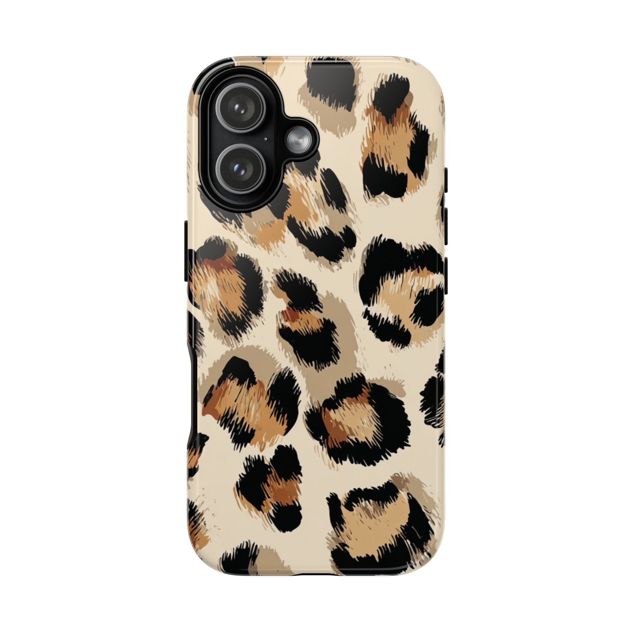 Stylish Leopard Print Phone Case, Animal Print, Tough Case, Gift for Her