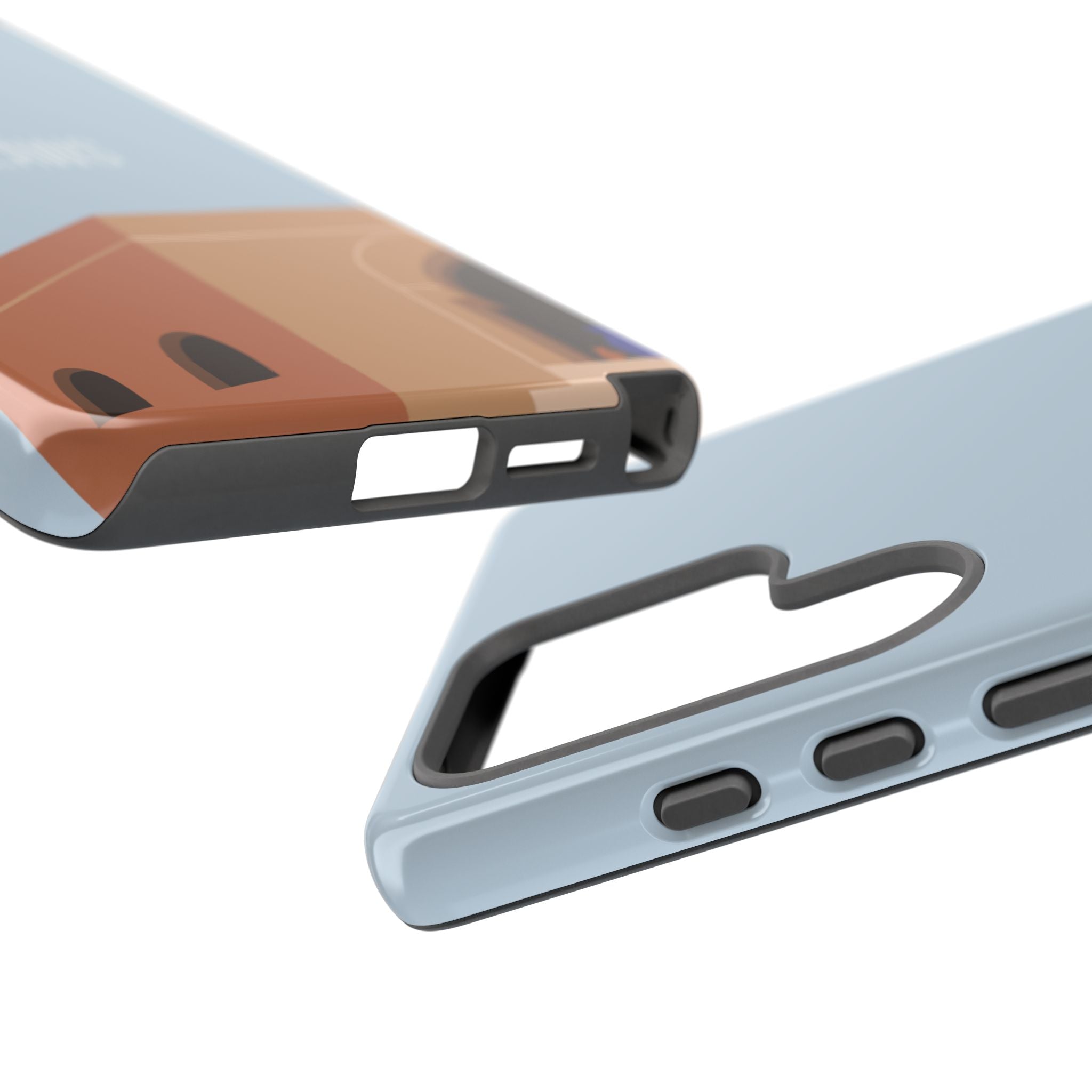 Minimal Desert Illustration “No Flaws” Protective Tough Case