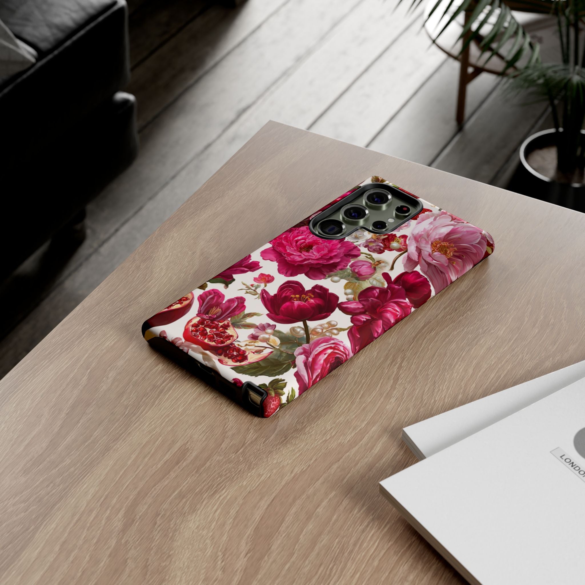 Floral Phone Case, Tough Floral Case, Flower Design