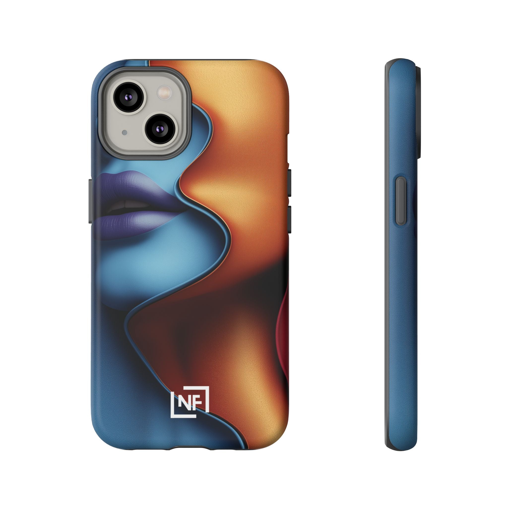 Duality in Motion — Tough Phone Case