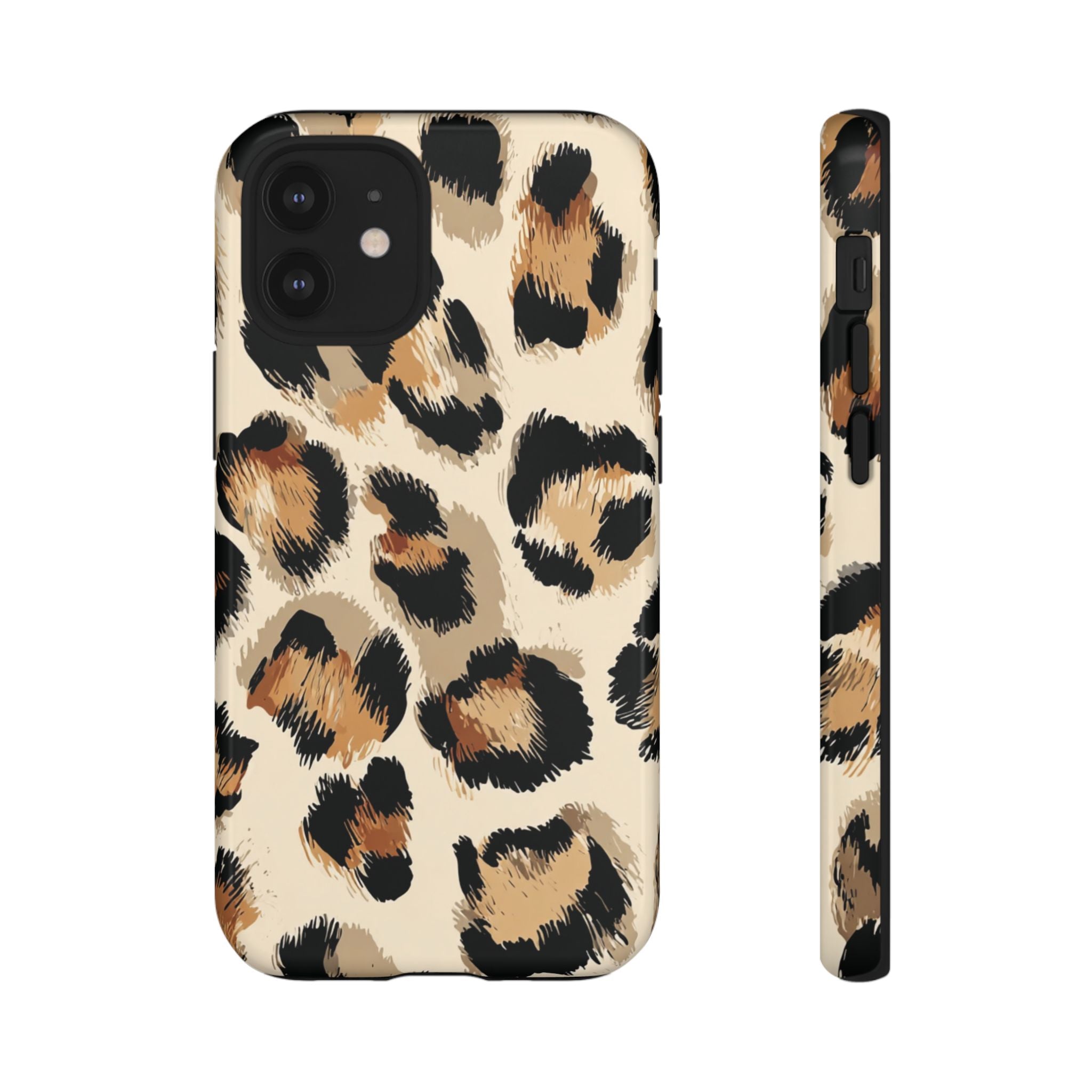 Stylish Leopard Print Phone Case, Animal Print, Tough Case, Gift for Her
