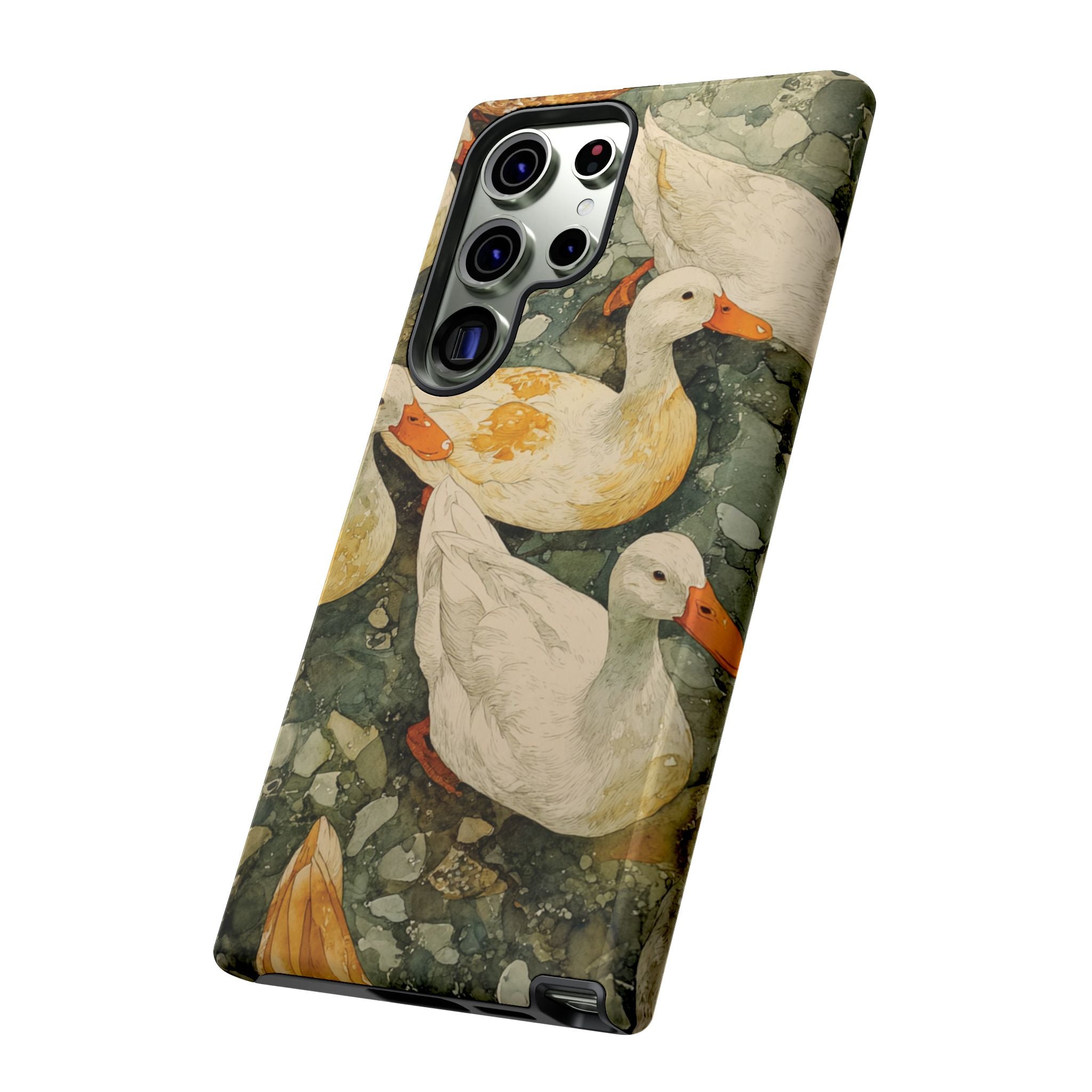 Duck-Themed Phone Case, Quirky Phone Cover, Nature Lover Gift