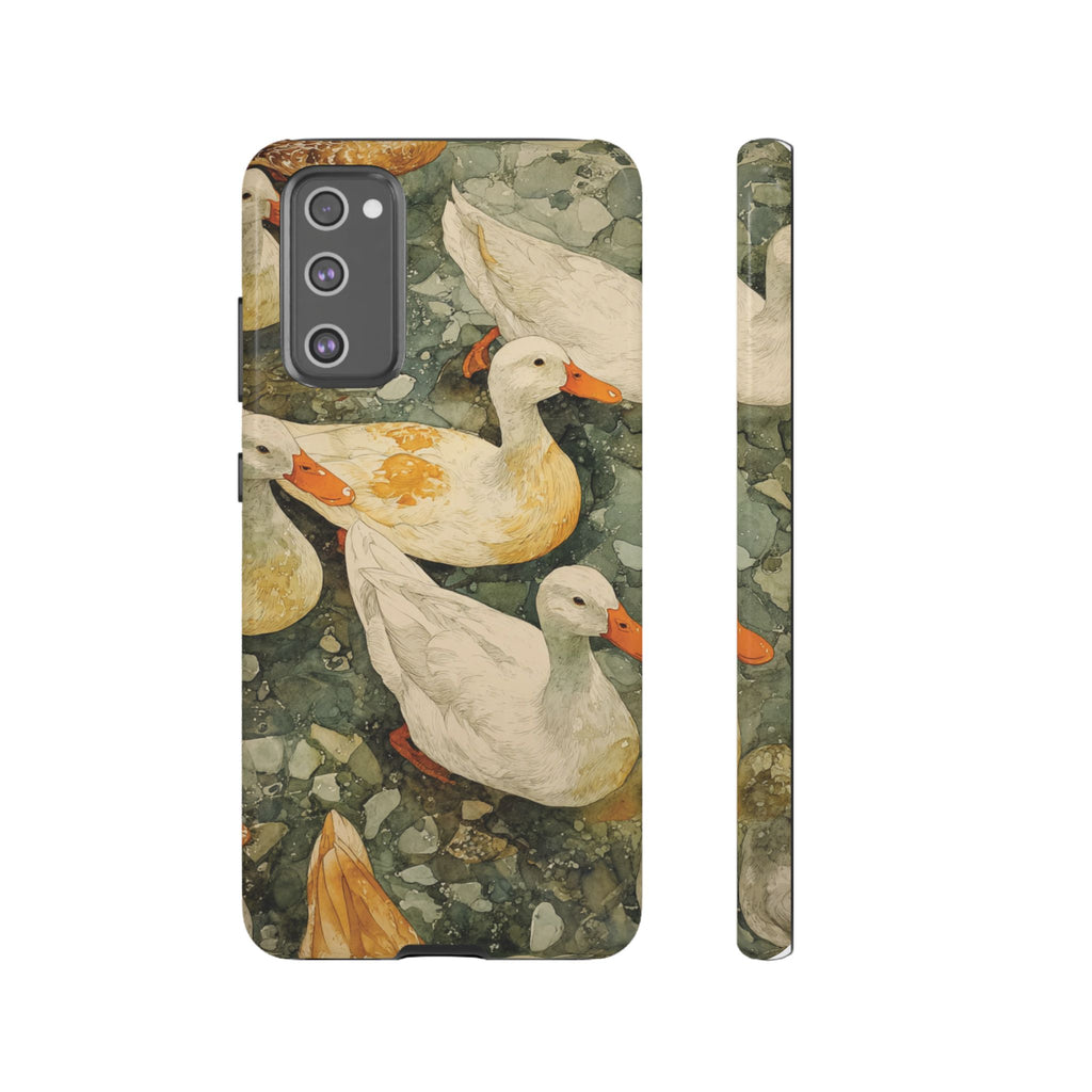 Duck-Themed Phone Case, Quirky Phone Cover, Nature Lover Gift