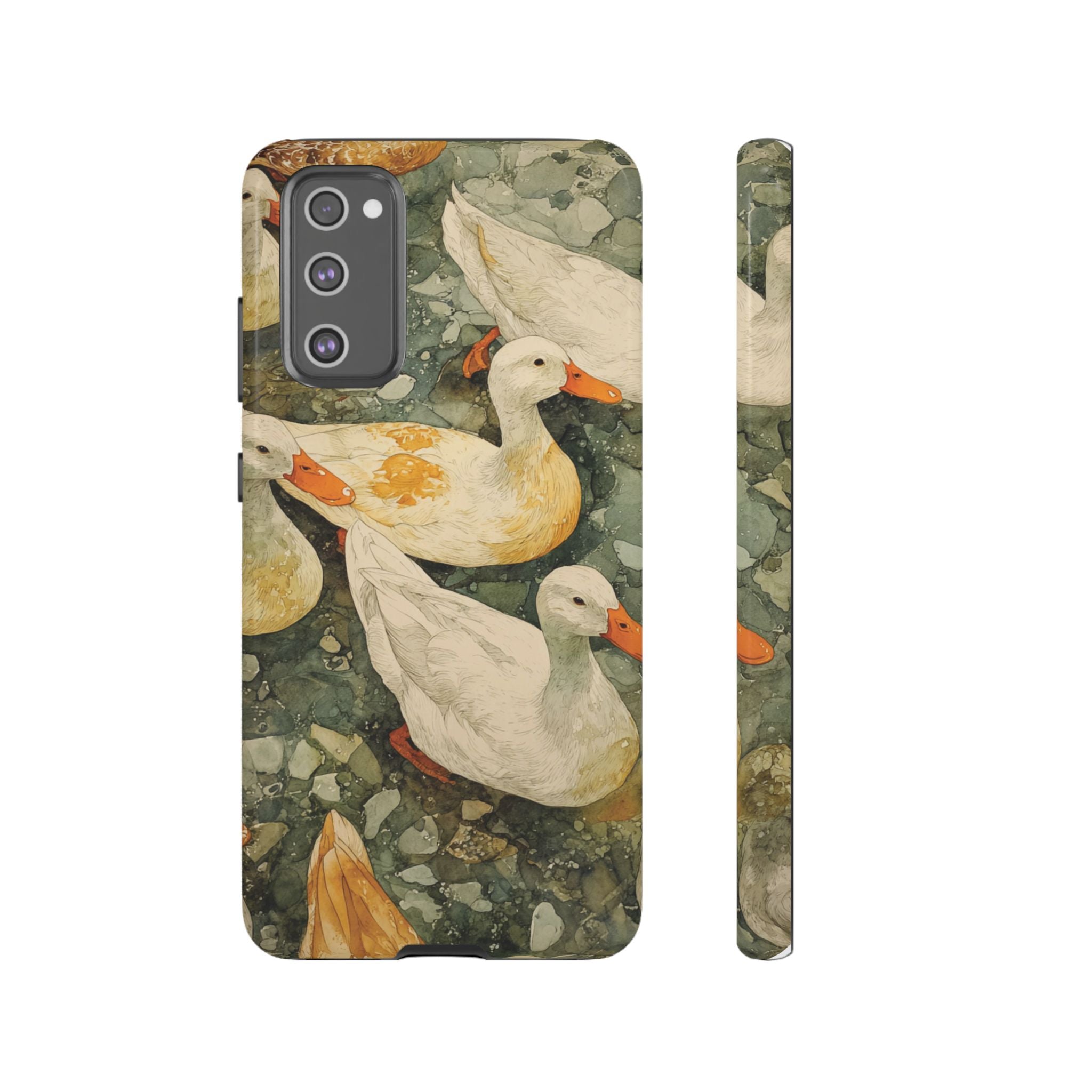 Duck-Themed Phone Case, Quirky Phone Cover, Nature Lover Gift