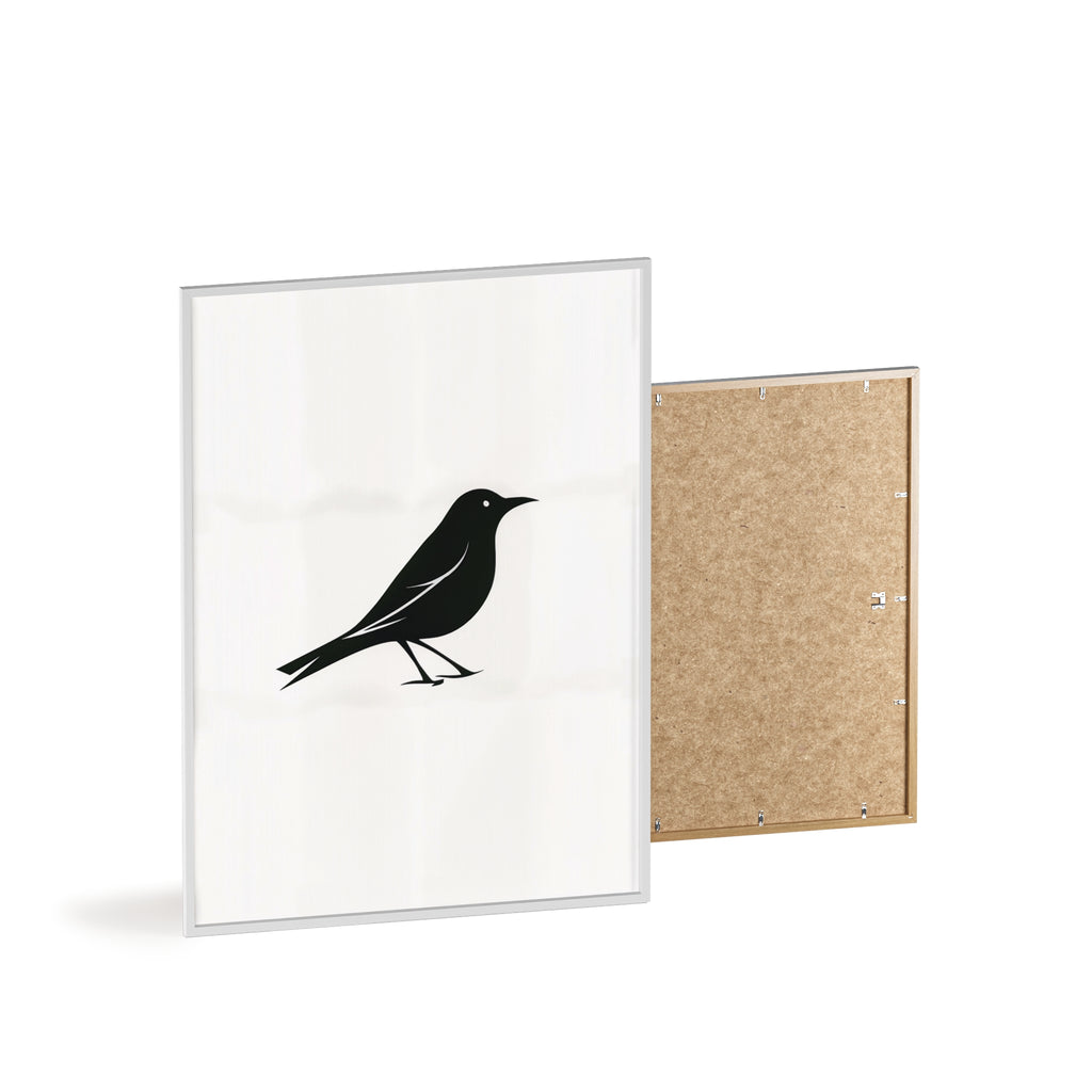 The Oriole Principle: A Study in Minimal Form – Framed Poster