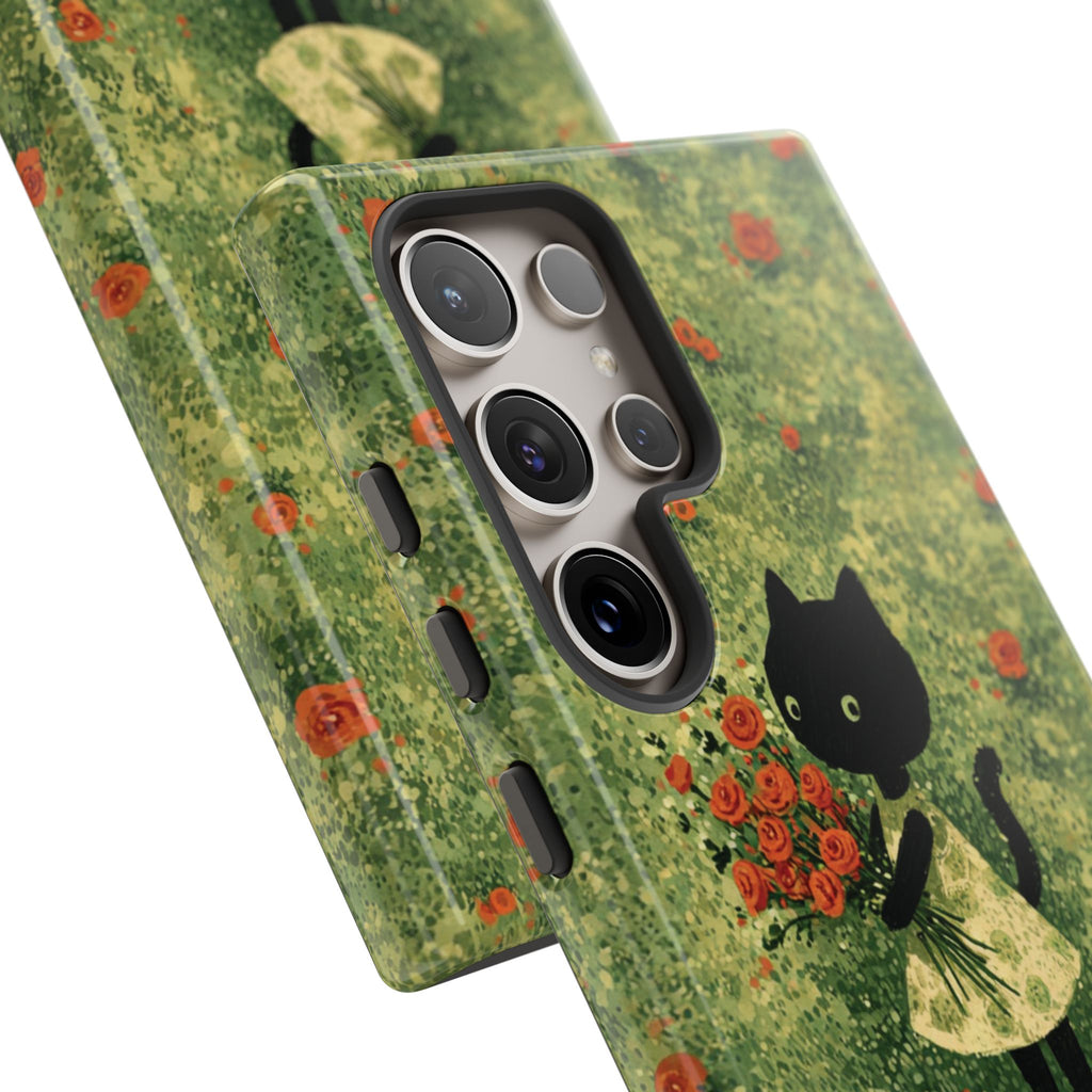 Cute Cat Tough Cases for Cat Lovers, Gifts for Her, Pet Owner Accessories