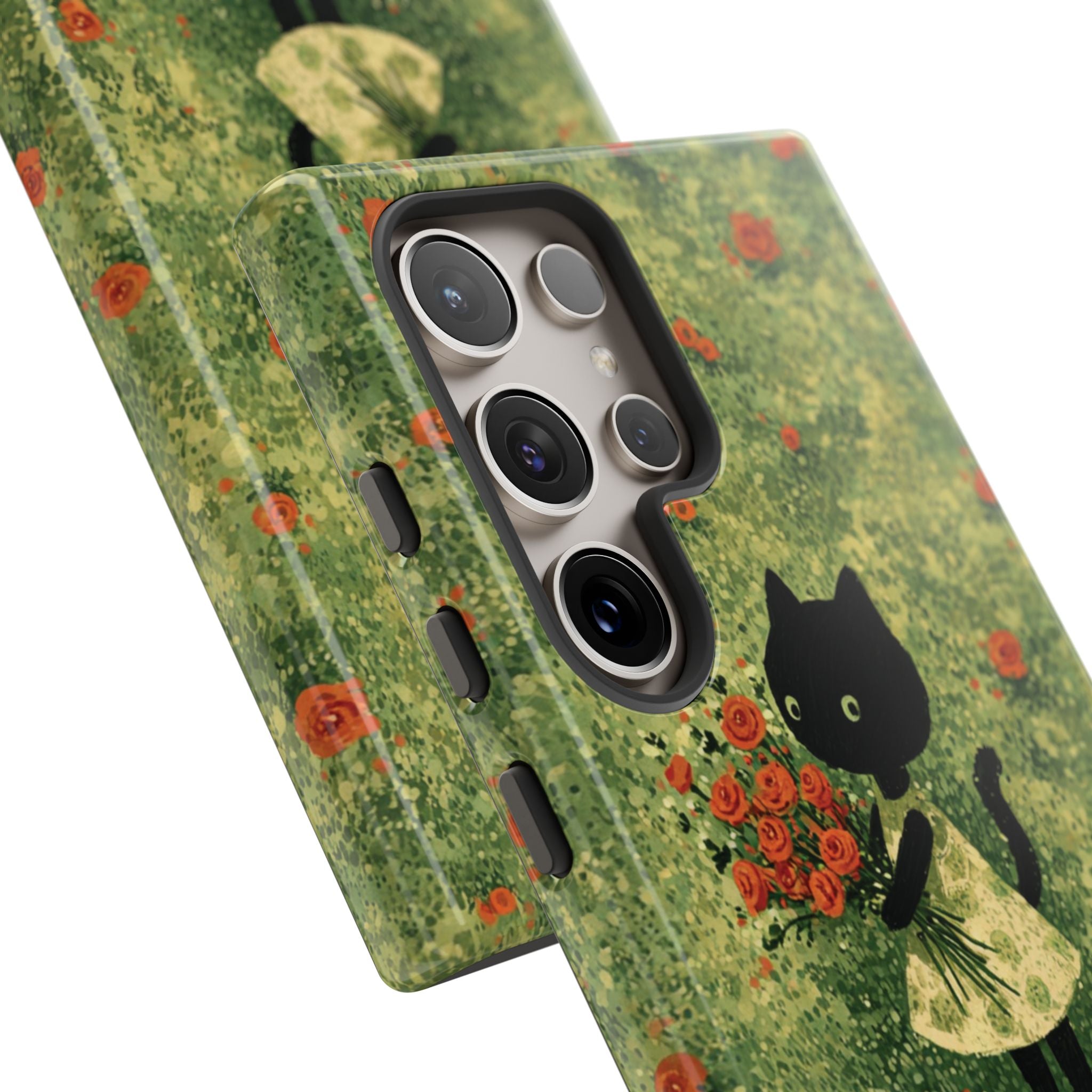 Cute Cat Tough Cases for Cat Lovers, Gifts for Her, Pet Owner Accessories