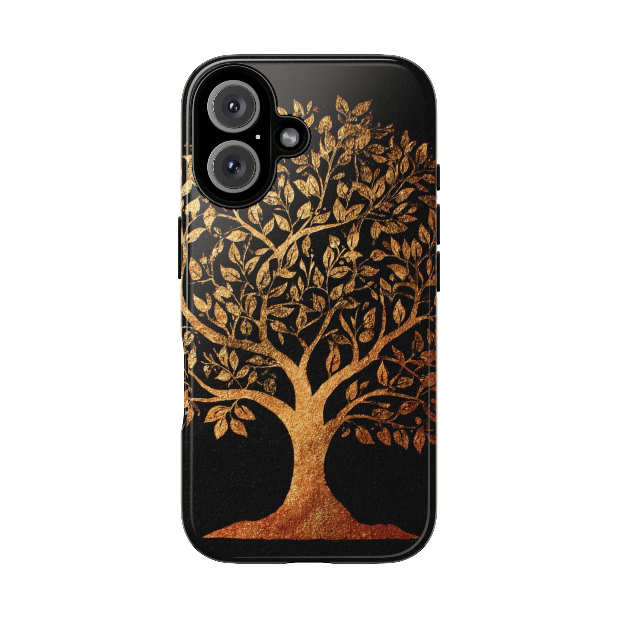Golden Tree Phone Case, Tough Cases, Nature Lover Gift