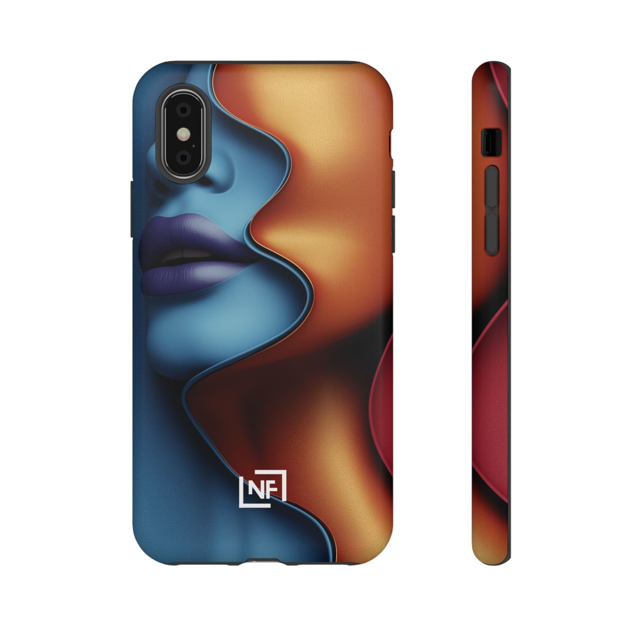 Duality in Motion — Tough Phone Case