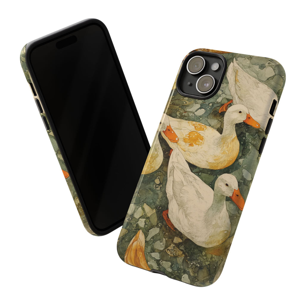 Duck-Themed Phone Case, Quirky Phone Cover, Nature Lover Gift