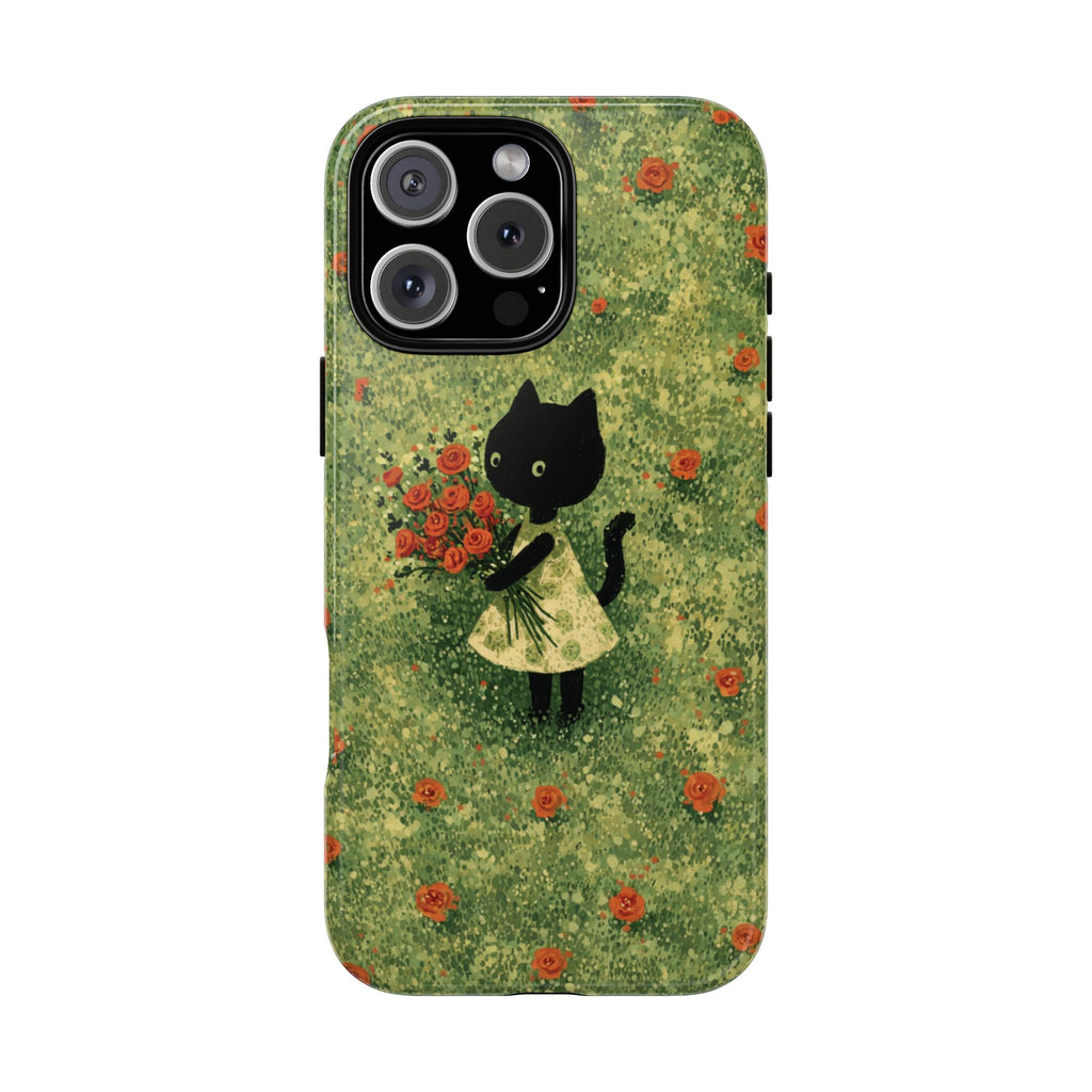 Cute Cat Tough Cases for Cat Lovers, Gifts for Her, Pet Owner Accessories