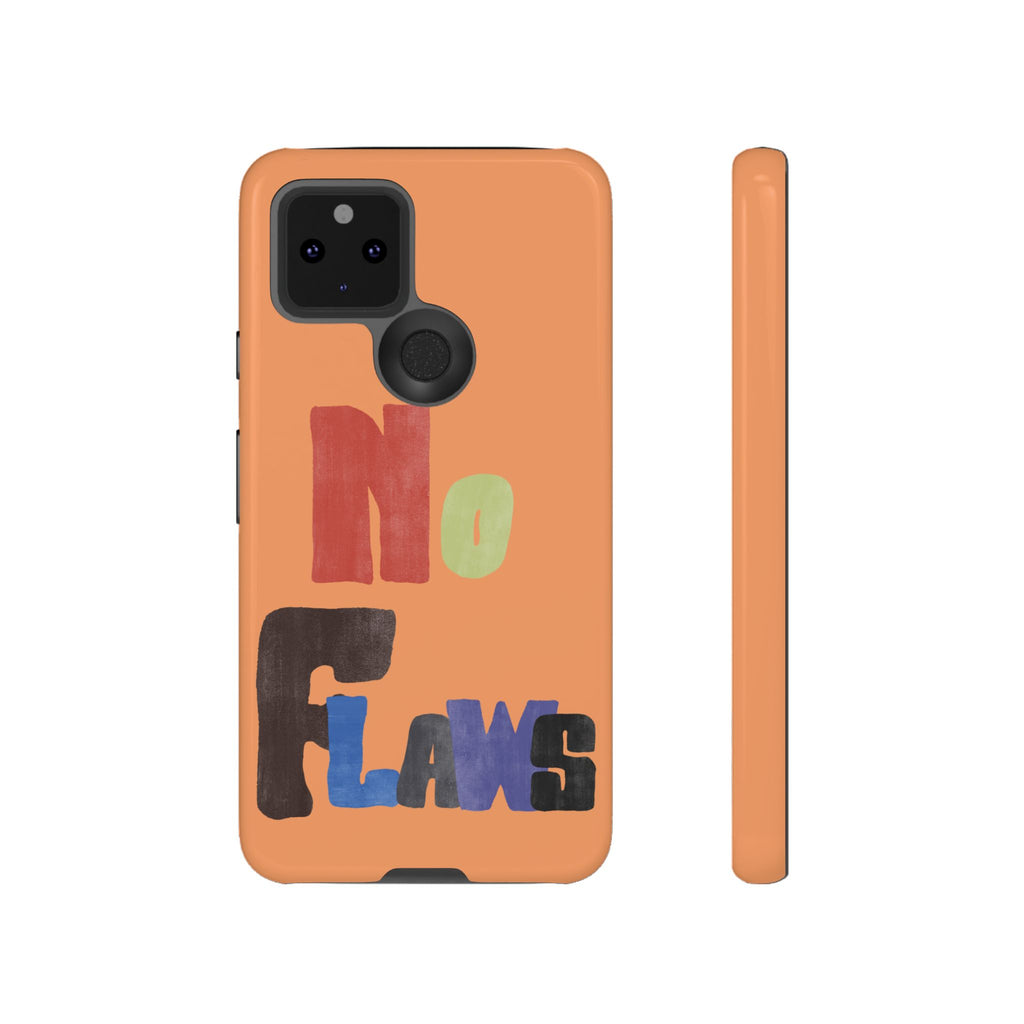 "No Flaws" Retro Hand-Lettered Protective Cover