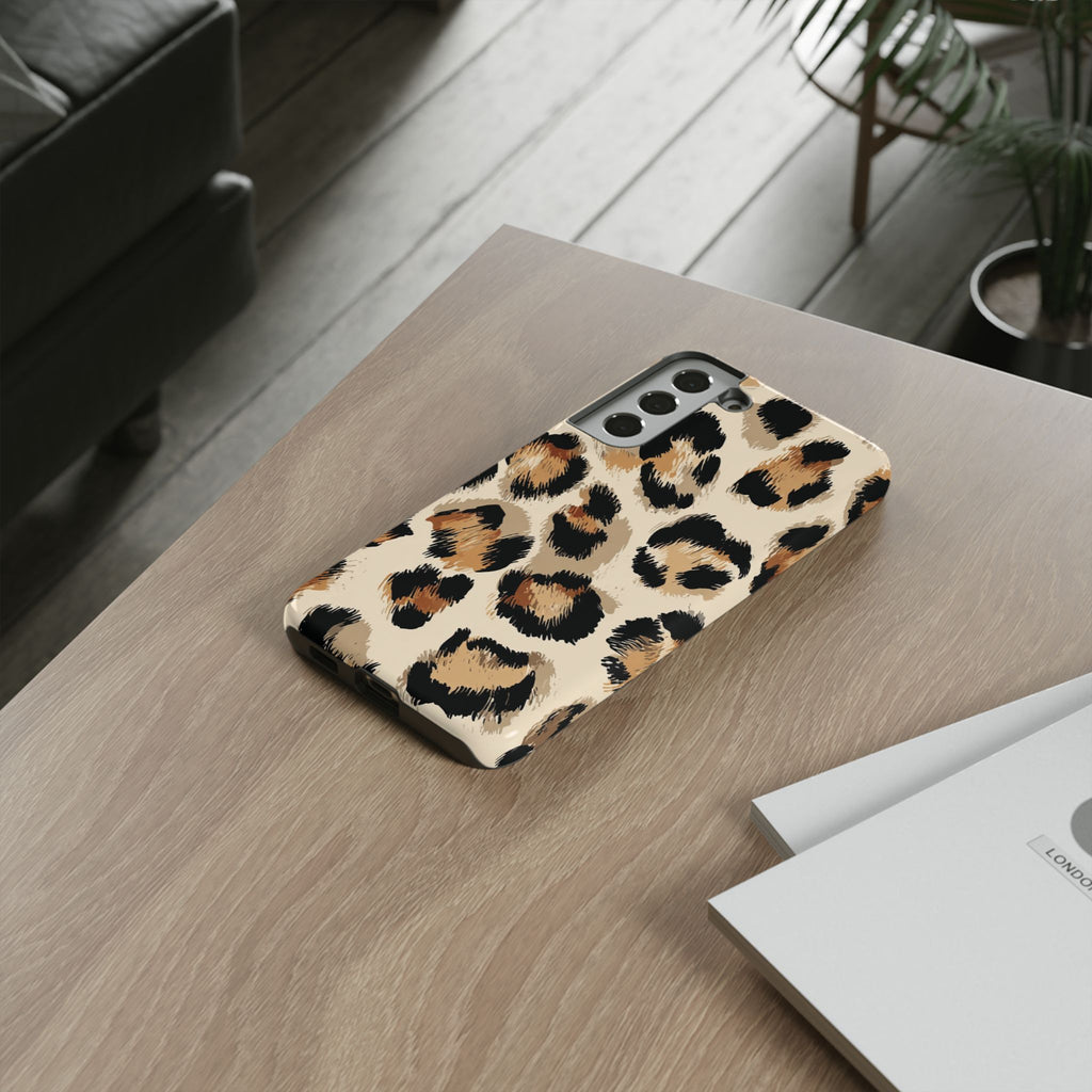 Stylish Leopard Print Phone Case, Animal Print, Tough Case, Gift for Her