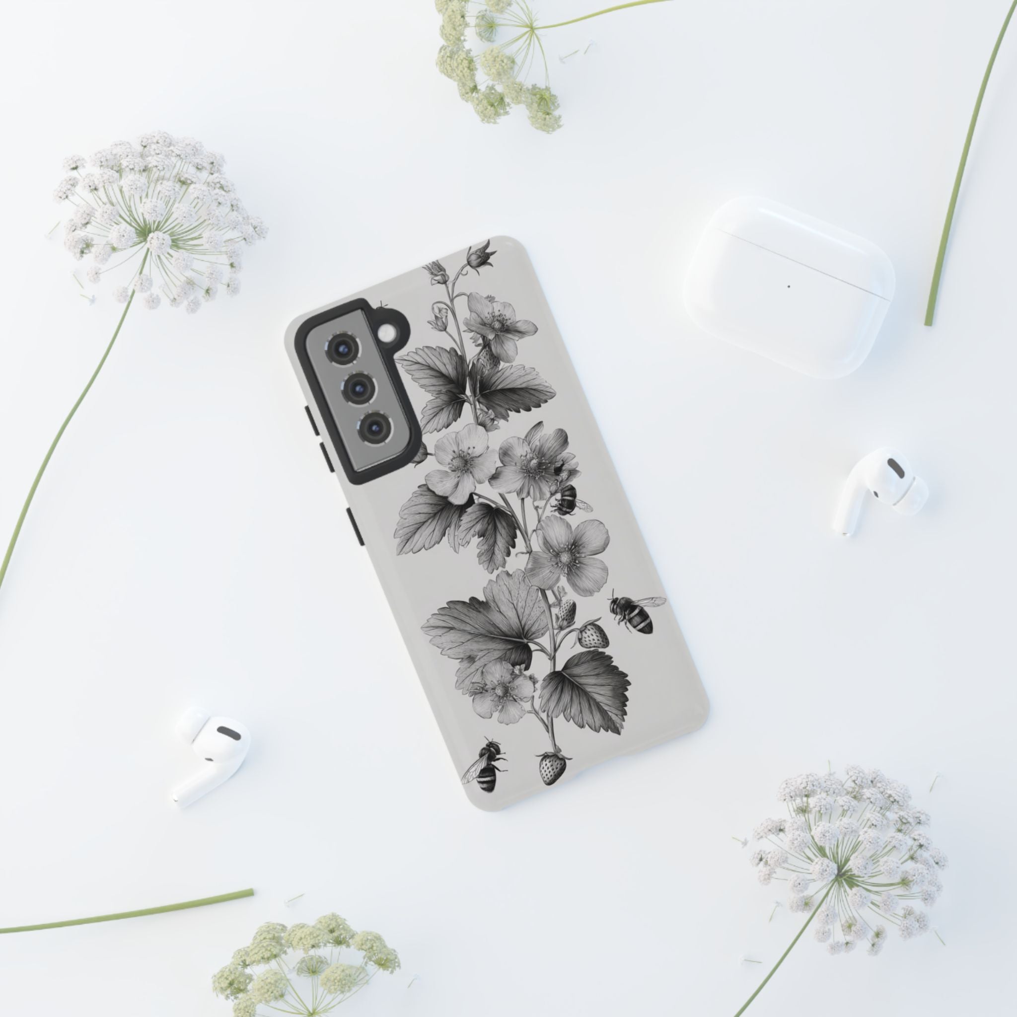 Floral Tough Cases with Floral Design, Gift for Nature Lovers