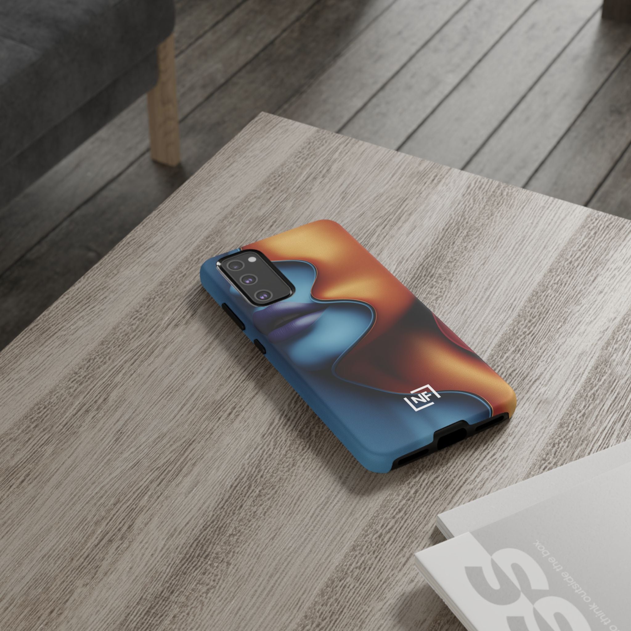 Duality in Motion — Tough Phone Case