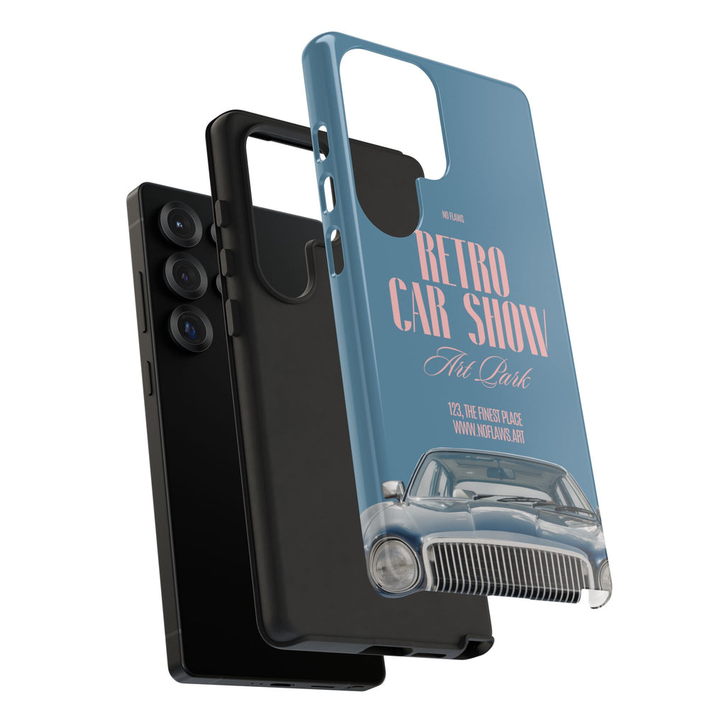 Retro Car Show Phone Case — Vintage Classic Auto Design
