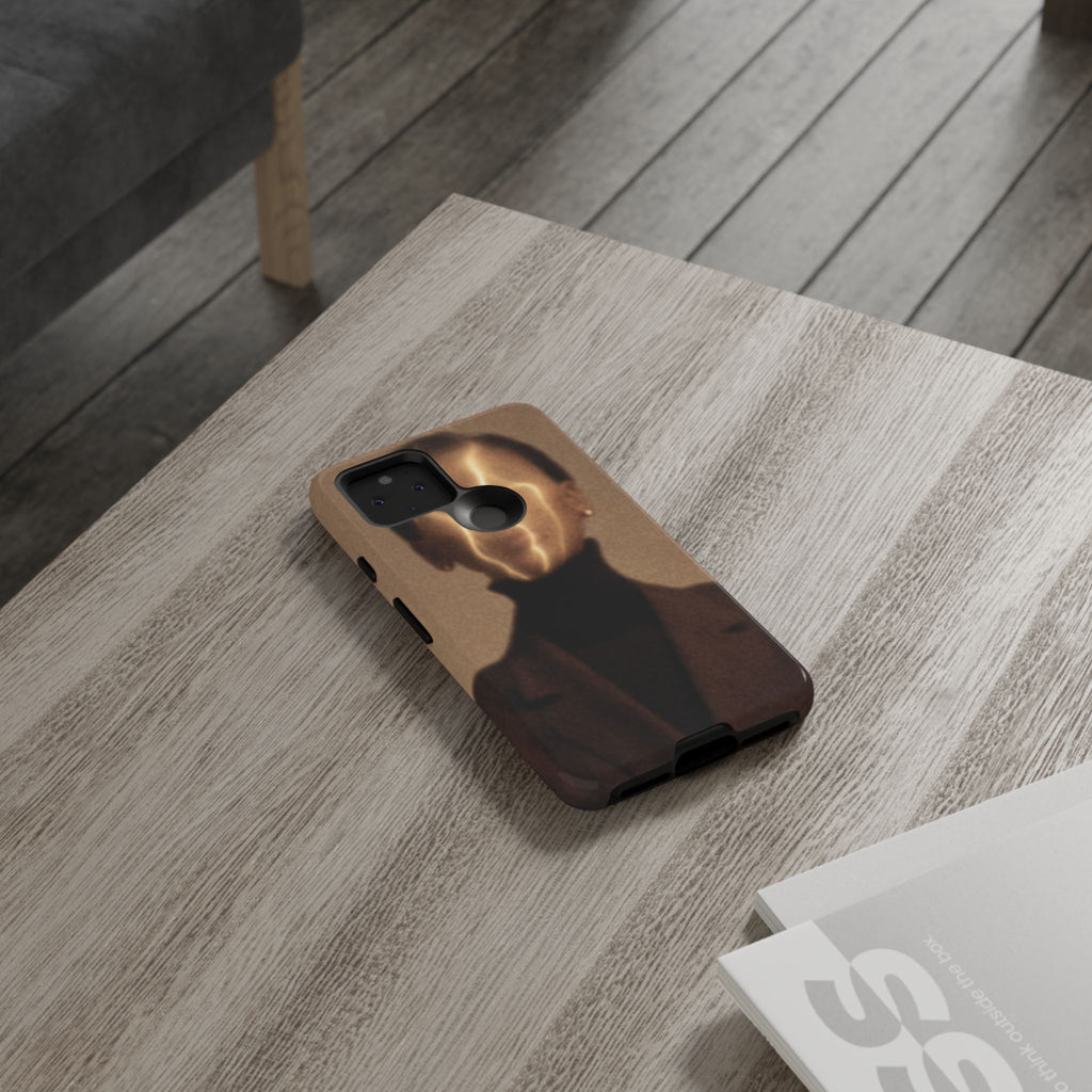 Stylish Phone Case with Artistic Design, Fashion Tech Accessory, Tough Cases