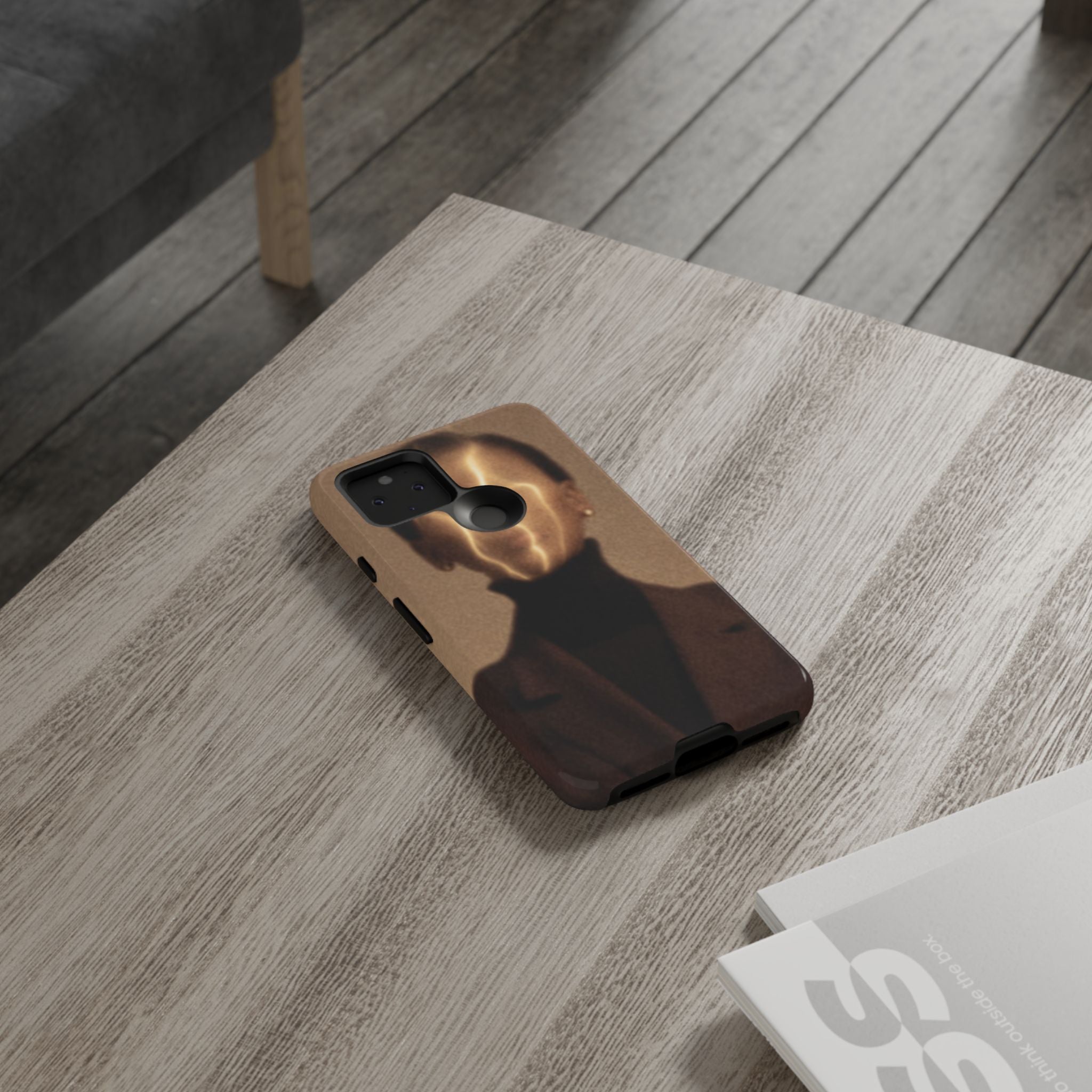 Stylish Phone Case with Artistic Design, Fashion Tech Accessory, Tough Cases