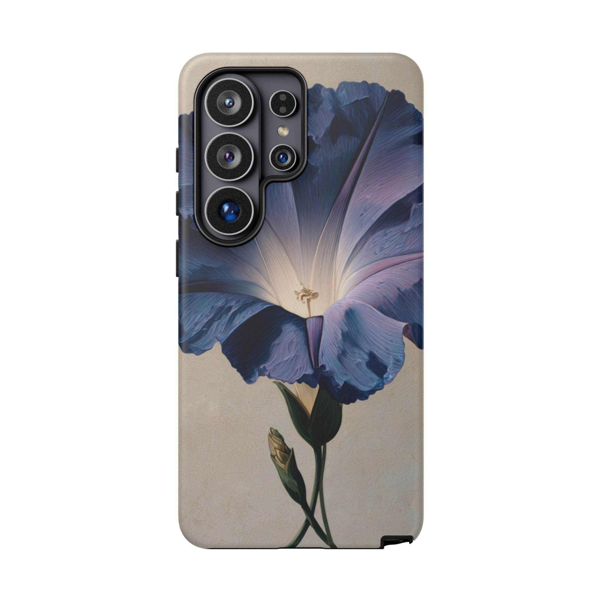 Floral Phone Case, Tough Cases with Purple Flower Design, Phone Accessories
