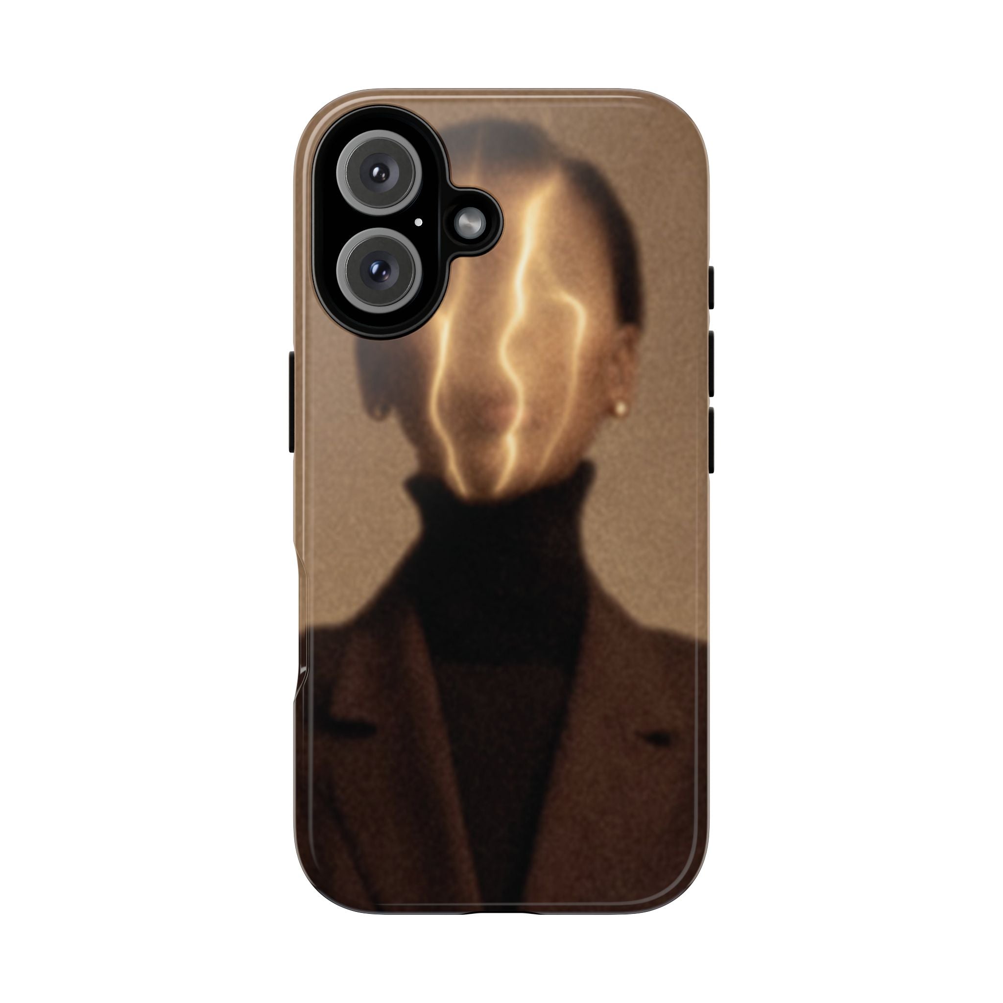 Stylish Phone Case with Artistic Design, Fashion Tech Accessory, Tough Cases
