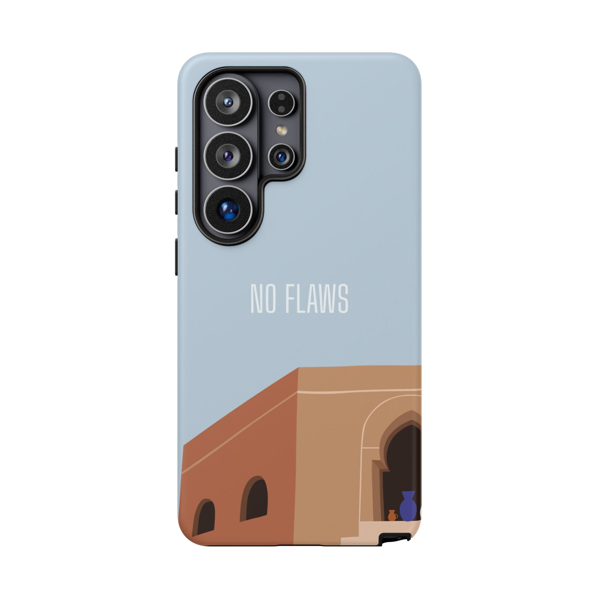 Minimal Desert Illustration “No Flaws” Protective Tough Case