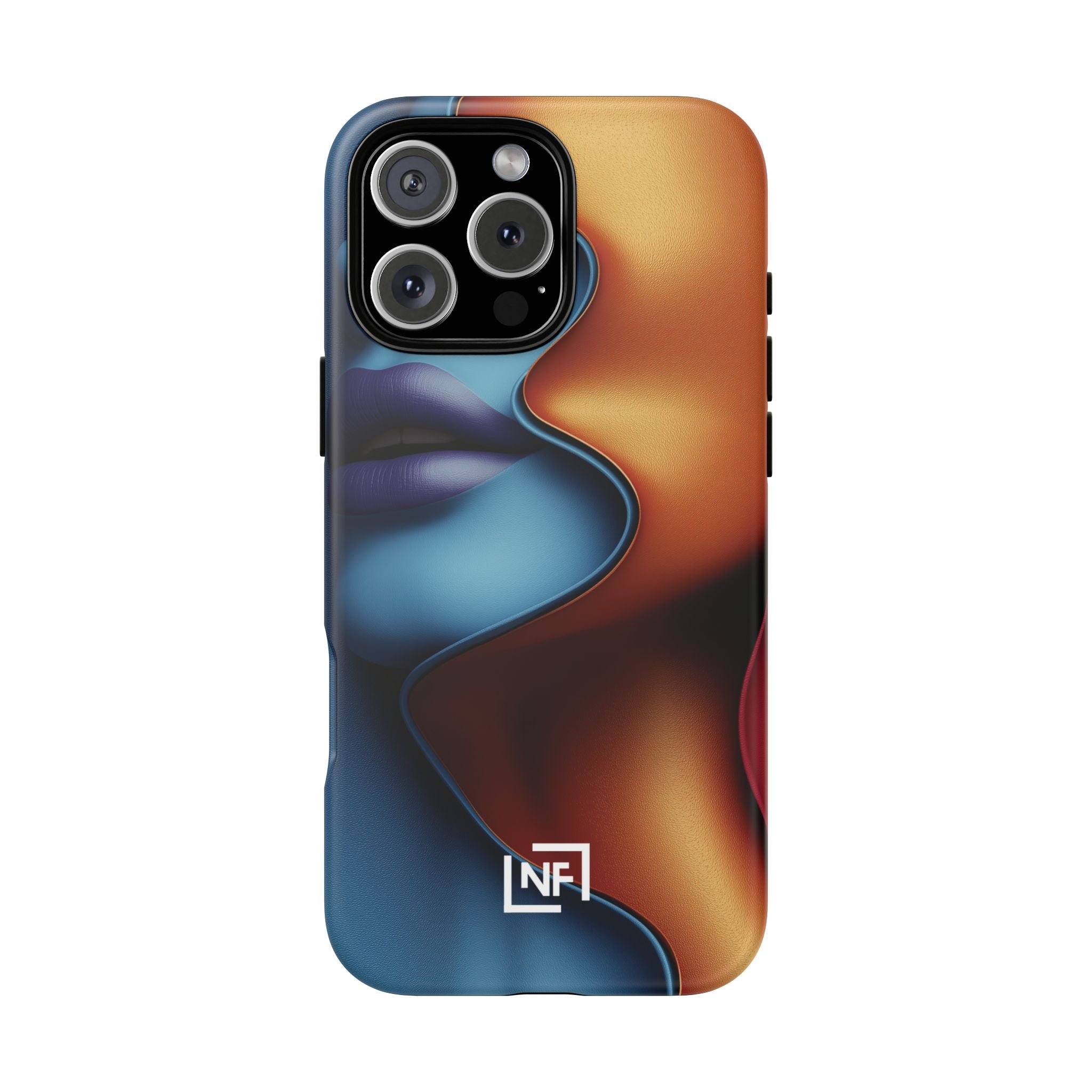 Duality in Motion — Tough Phone Case