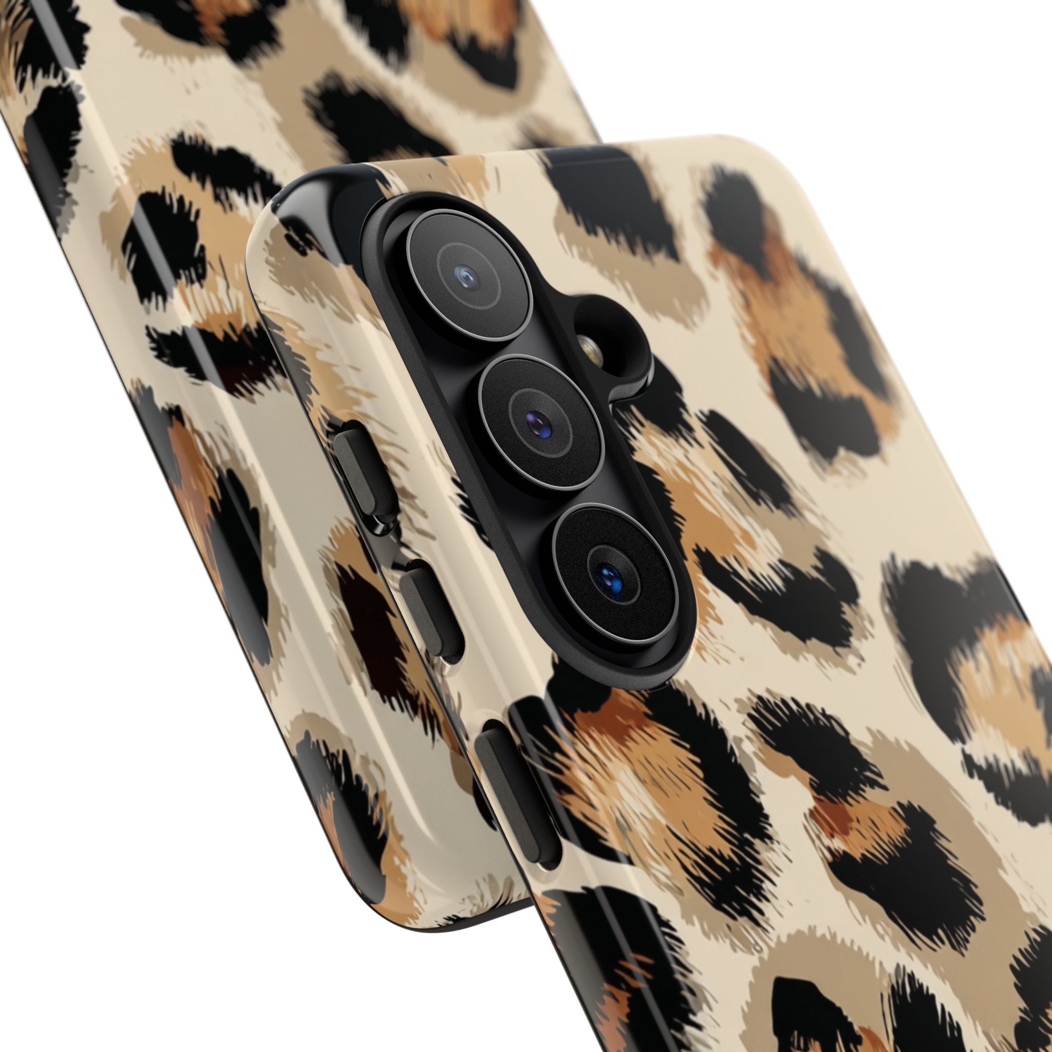 Stylish Leopard Print Phone Case, Animal Print, Tough Case, Gift for Her