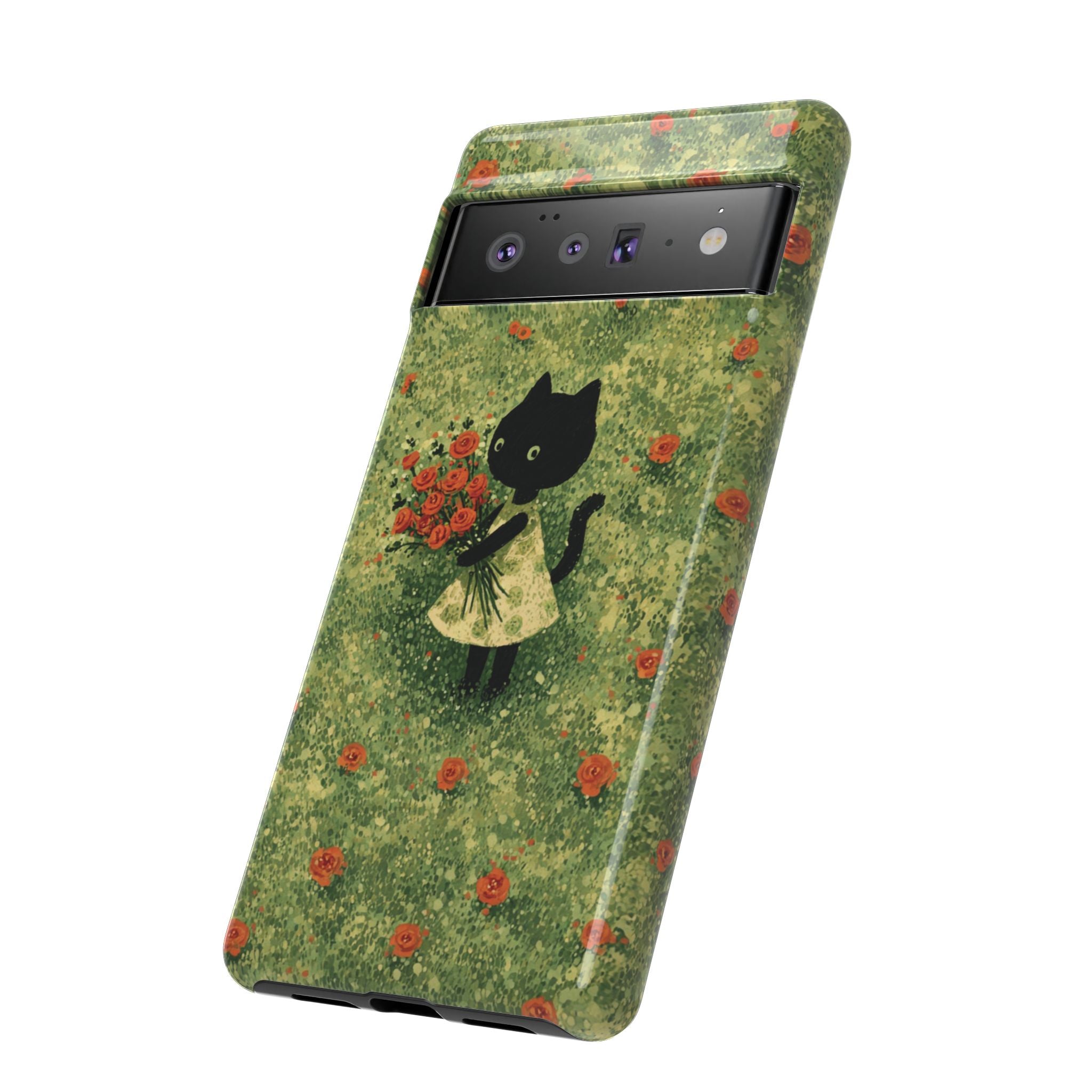 Cute Cat Tough Cases for Cat Lovers, Gifts for Her, Pet Owner Accessories
