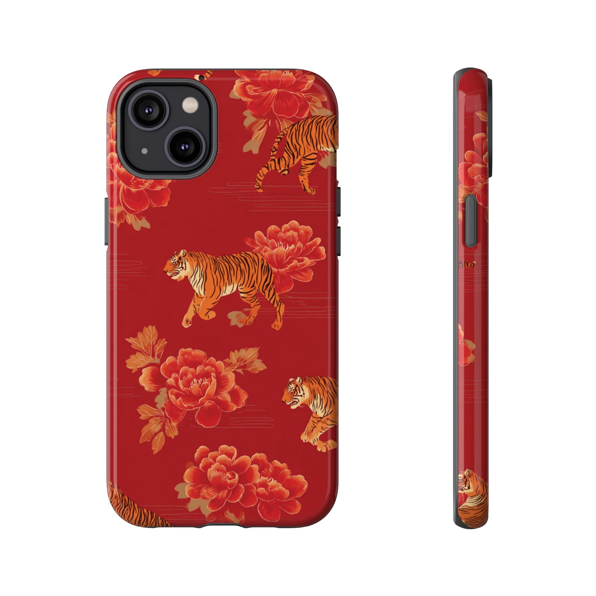 Bold Tiger Phone Case, Wild Animal Lover Gift, Stylish Phone Cover