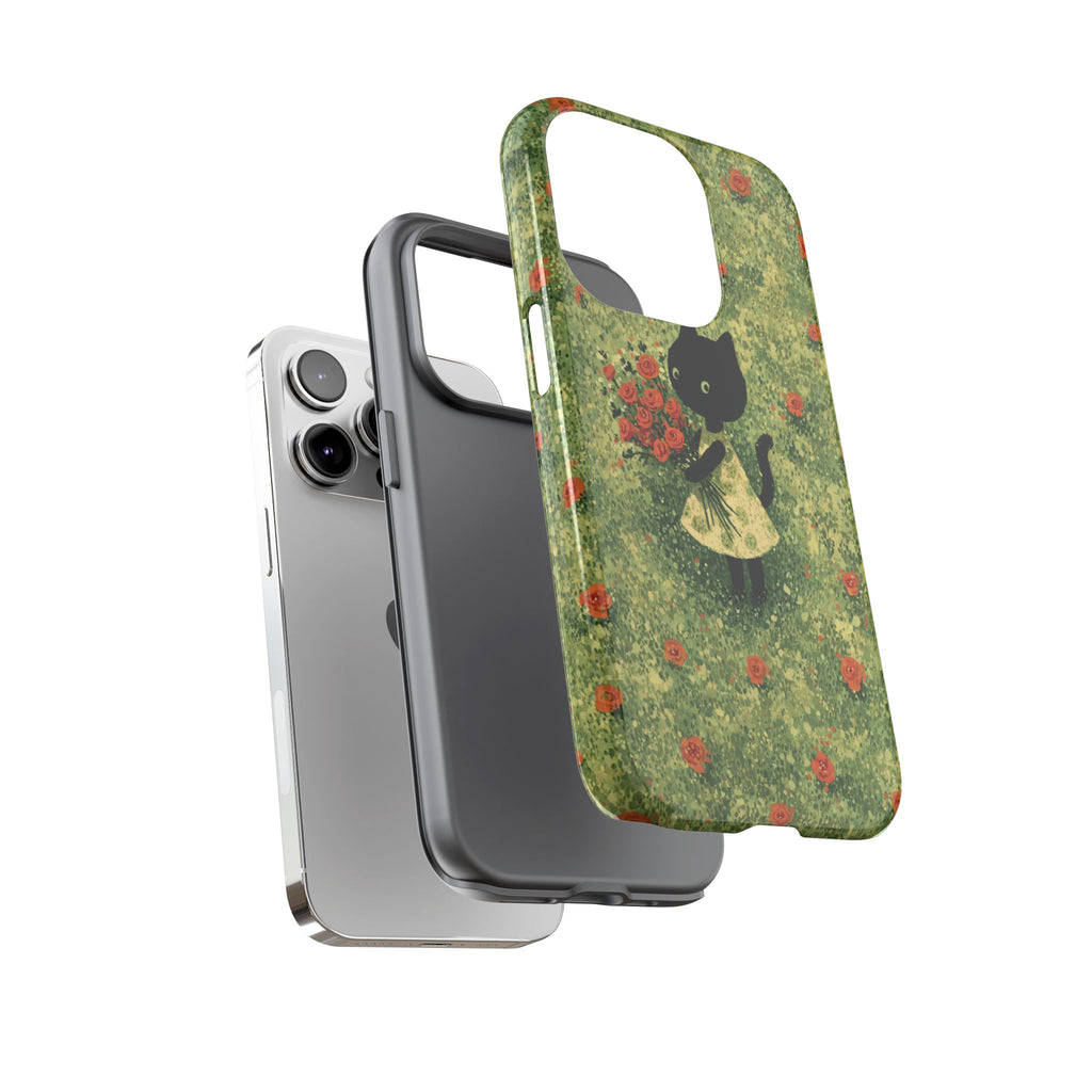 Cute Cat Tough Cases for Cat Lovers, Gifts for Her, Pet Owner Accessories