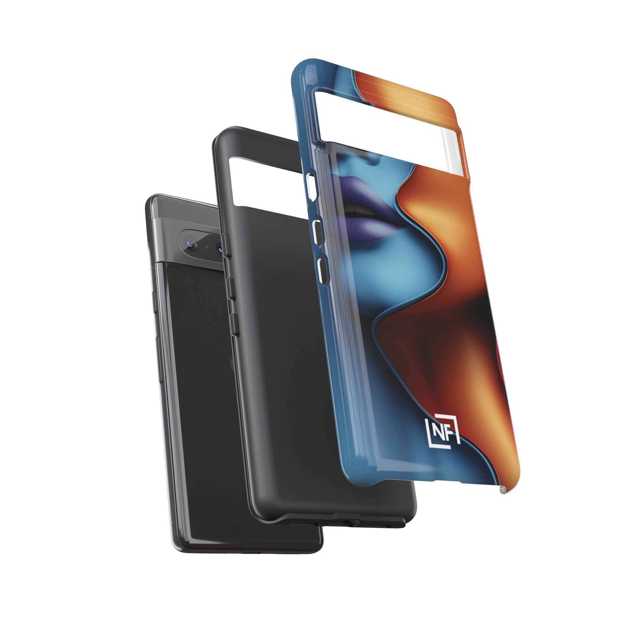 Duality in Motion — Tough Phone Case