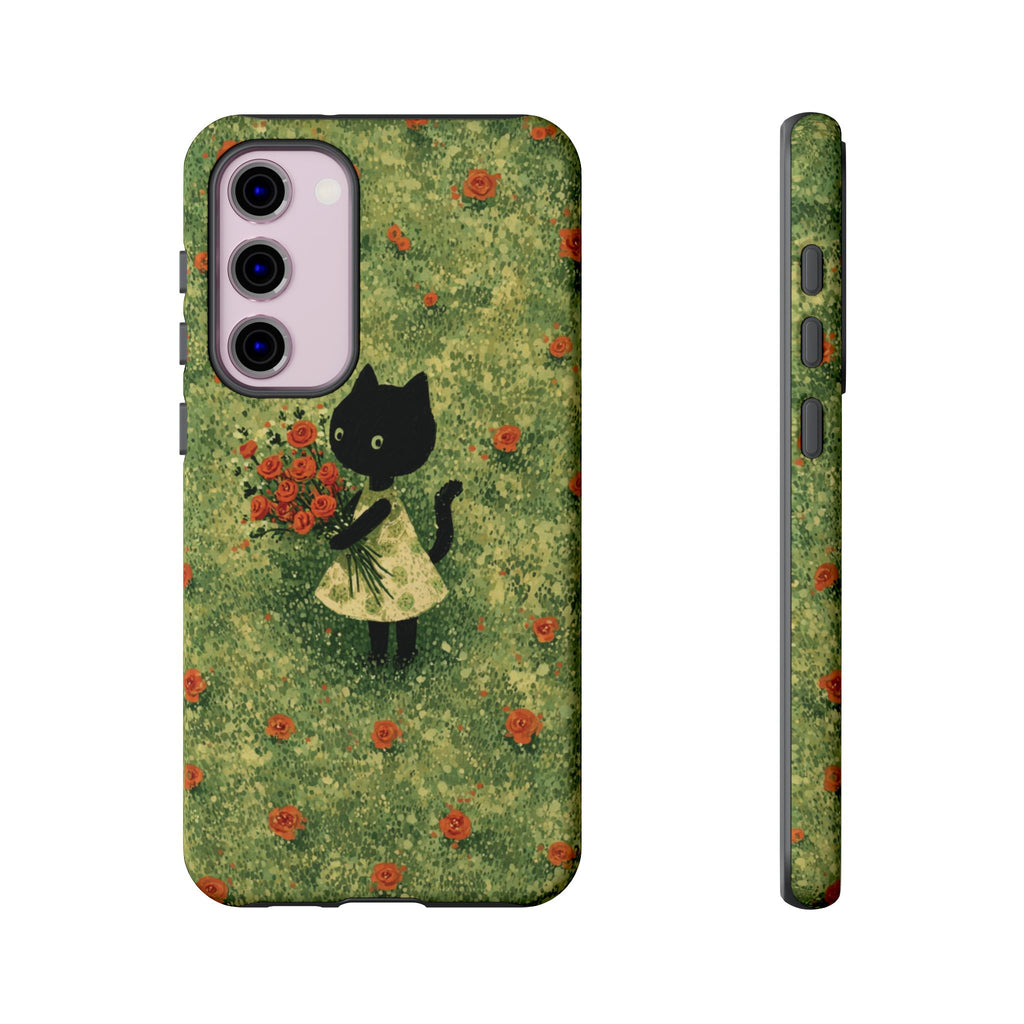Cute Cat Tough Cases for Cat Lovers, Gifts for Her, Pet Owner Accessories