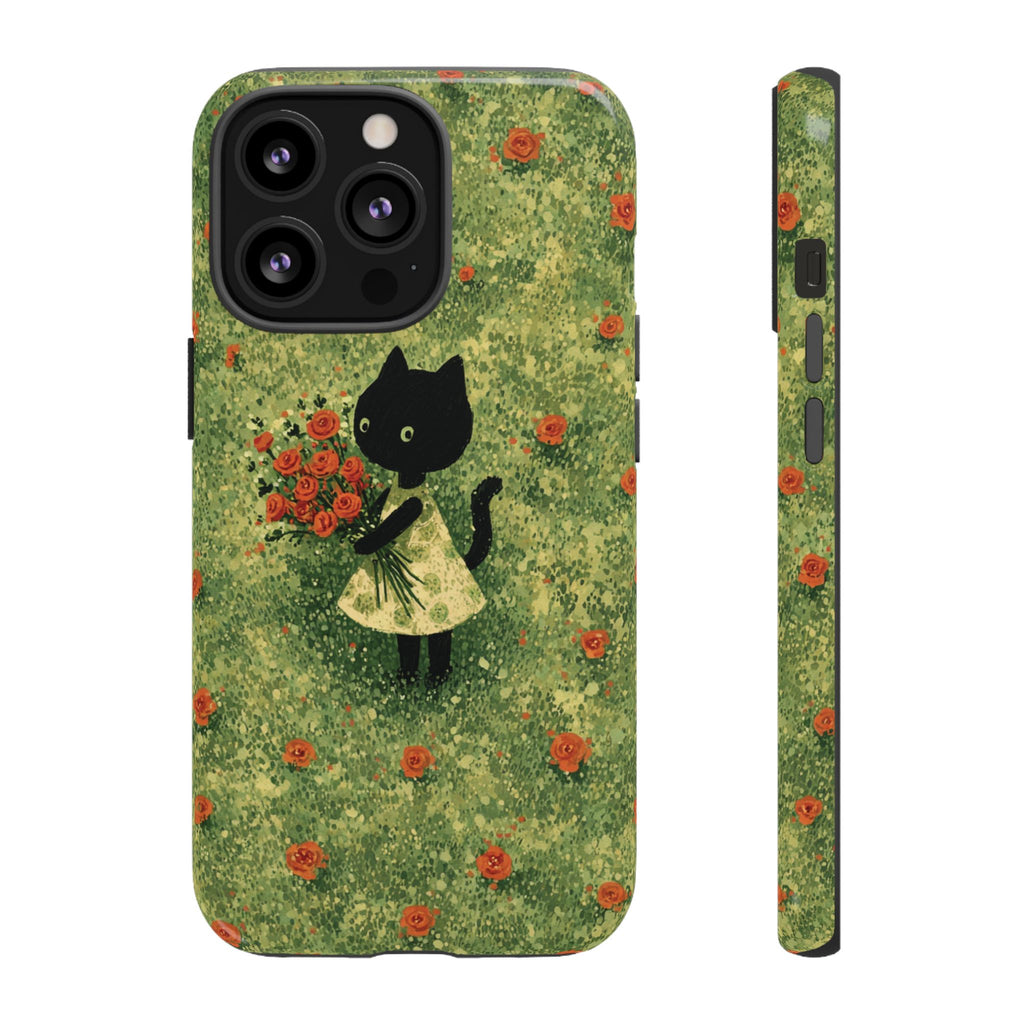 Cute Cat Tough Cases for Cat Lovers, Gifts for Her, Pet Owner Accessories