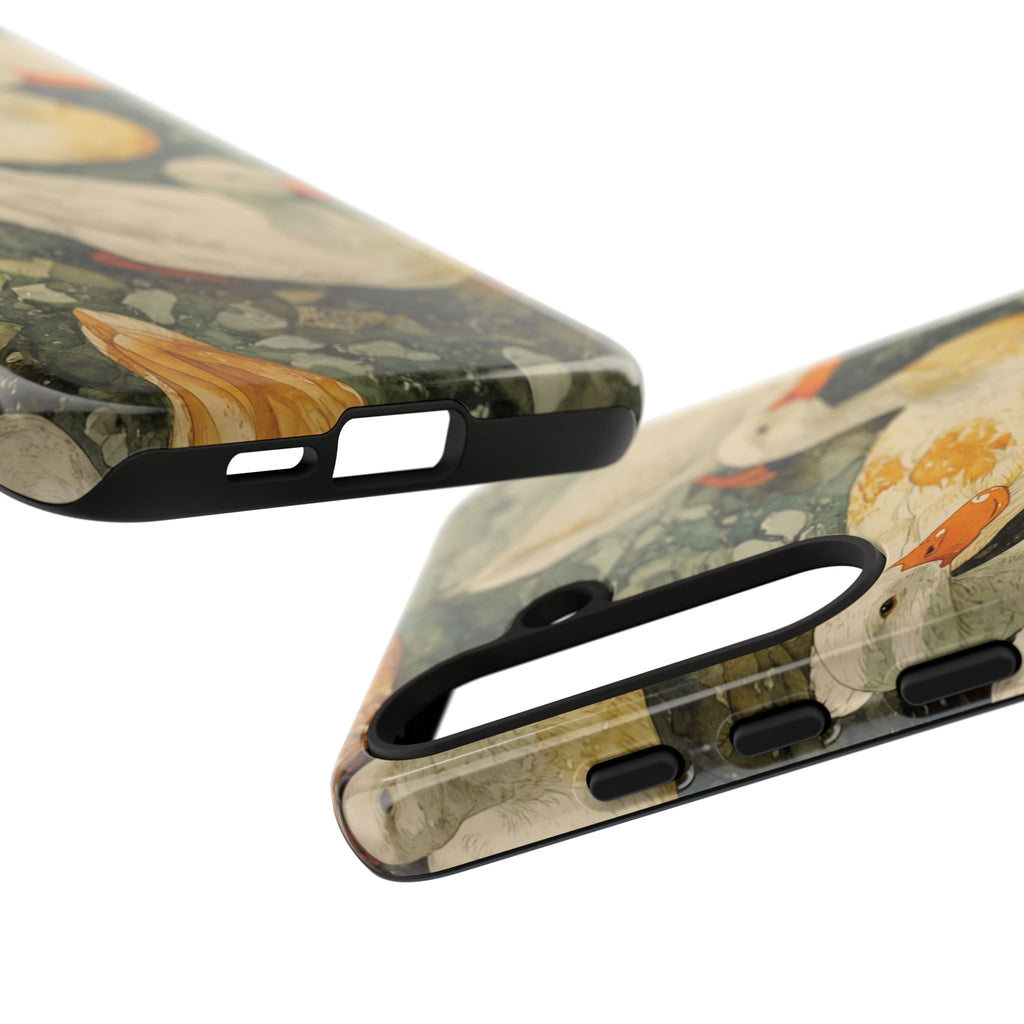 Duck-Themed Phone Case, Quirky Phone Cover, Nature Lover Gift