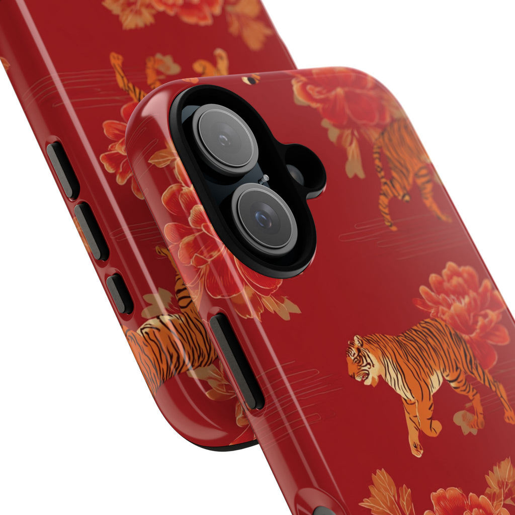 Bold Tiger Phone Case, Wild Animal Lover Gift, Stylish Phone Cover