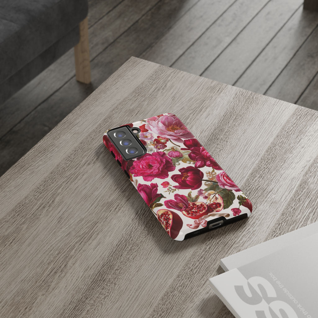 Floral Phone Case, Tough Floral Case, Flower Design